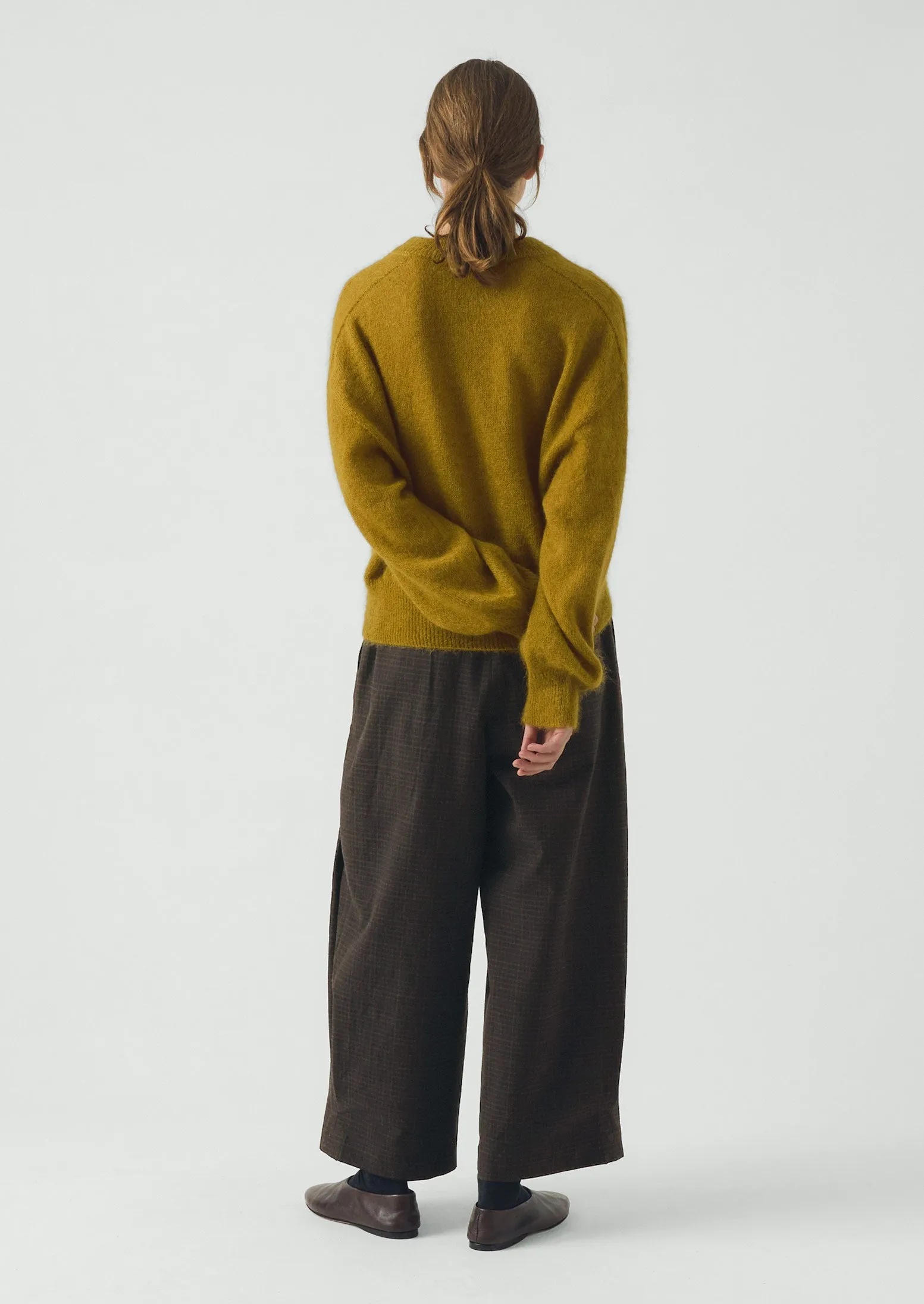 Fine Mohair Cotton Sweater | Golden Honey sold by TOAST product image thumbnail 4