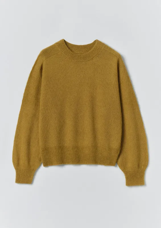 Fine Mohair Cotton Sweater | Golden Honey sold by TOAST