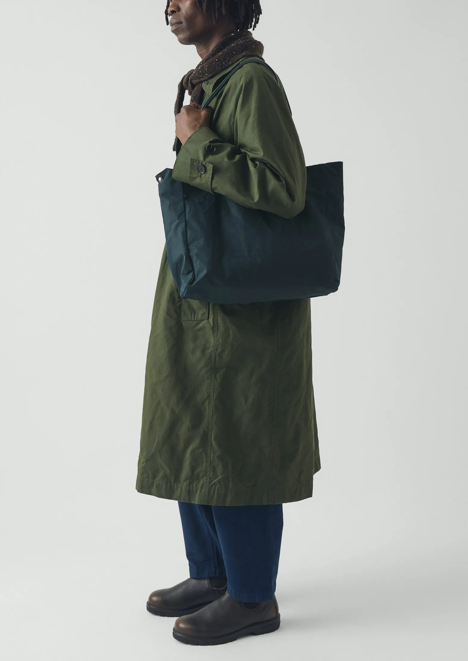 Kate Sheridan Waxed Canvas Tote | Midnight sold by TOAST product image thumbnail 4
