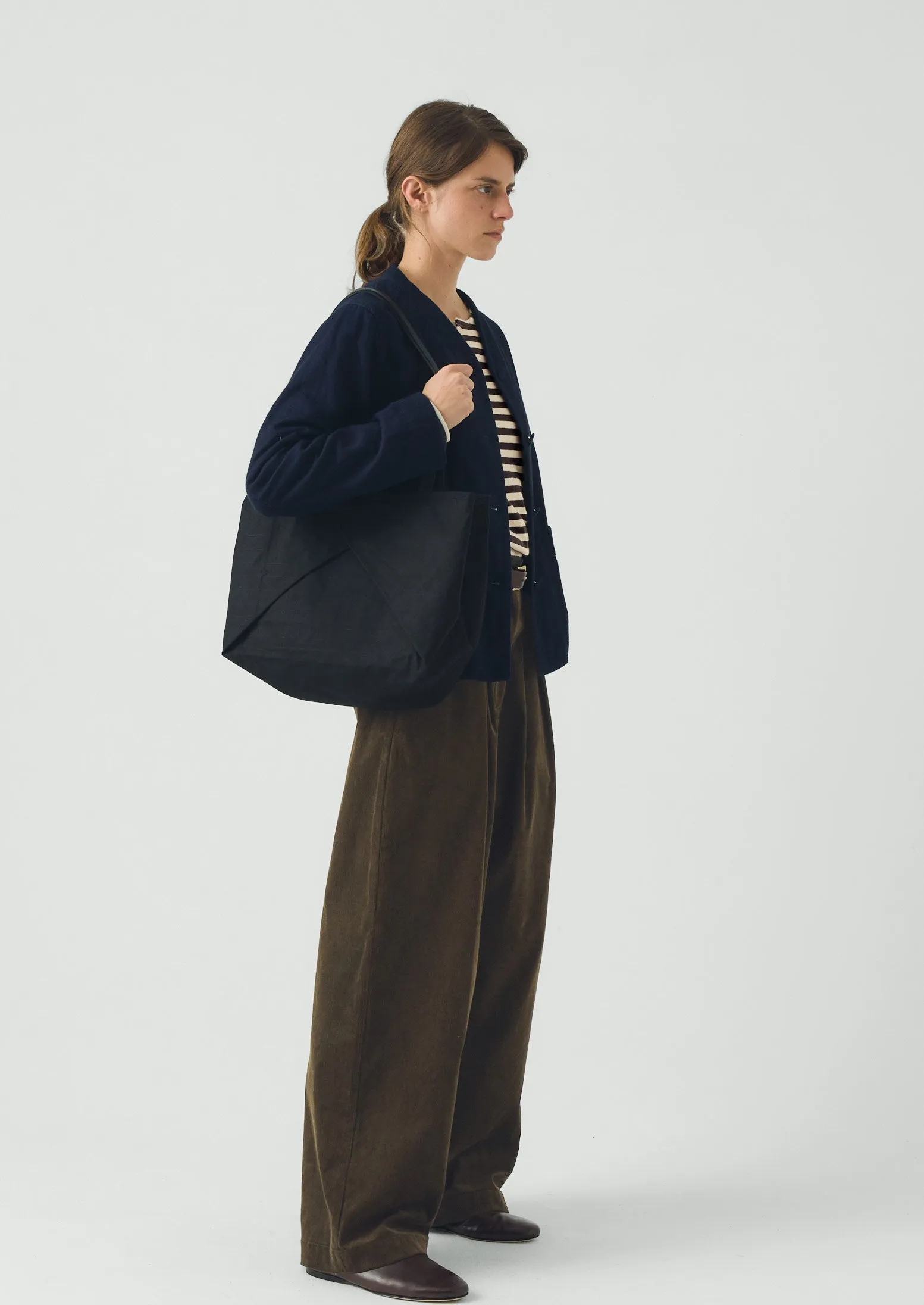 Kate Sheridan Cotton Origami Tote | Black sold by TOAST product image thumbnail 4