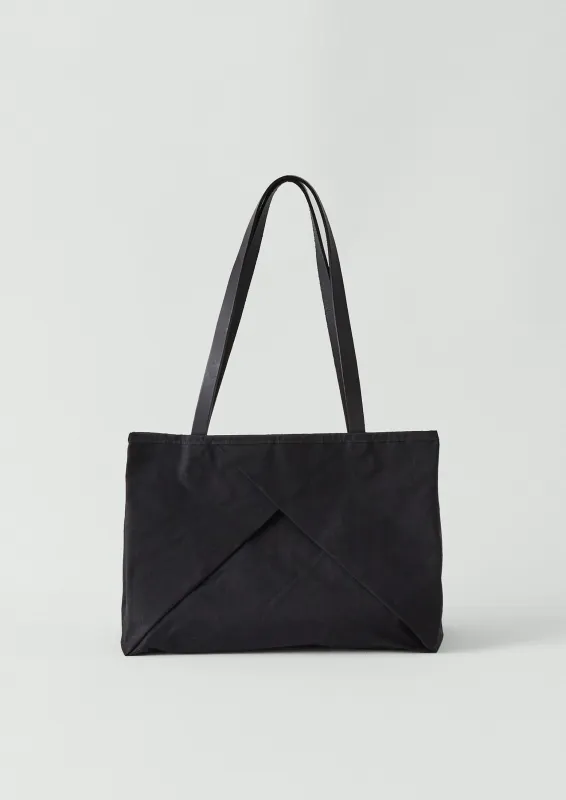 Kate Sheridan Cotton Origami Tote | Black sold by TOAST