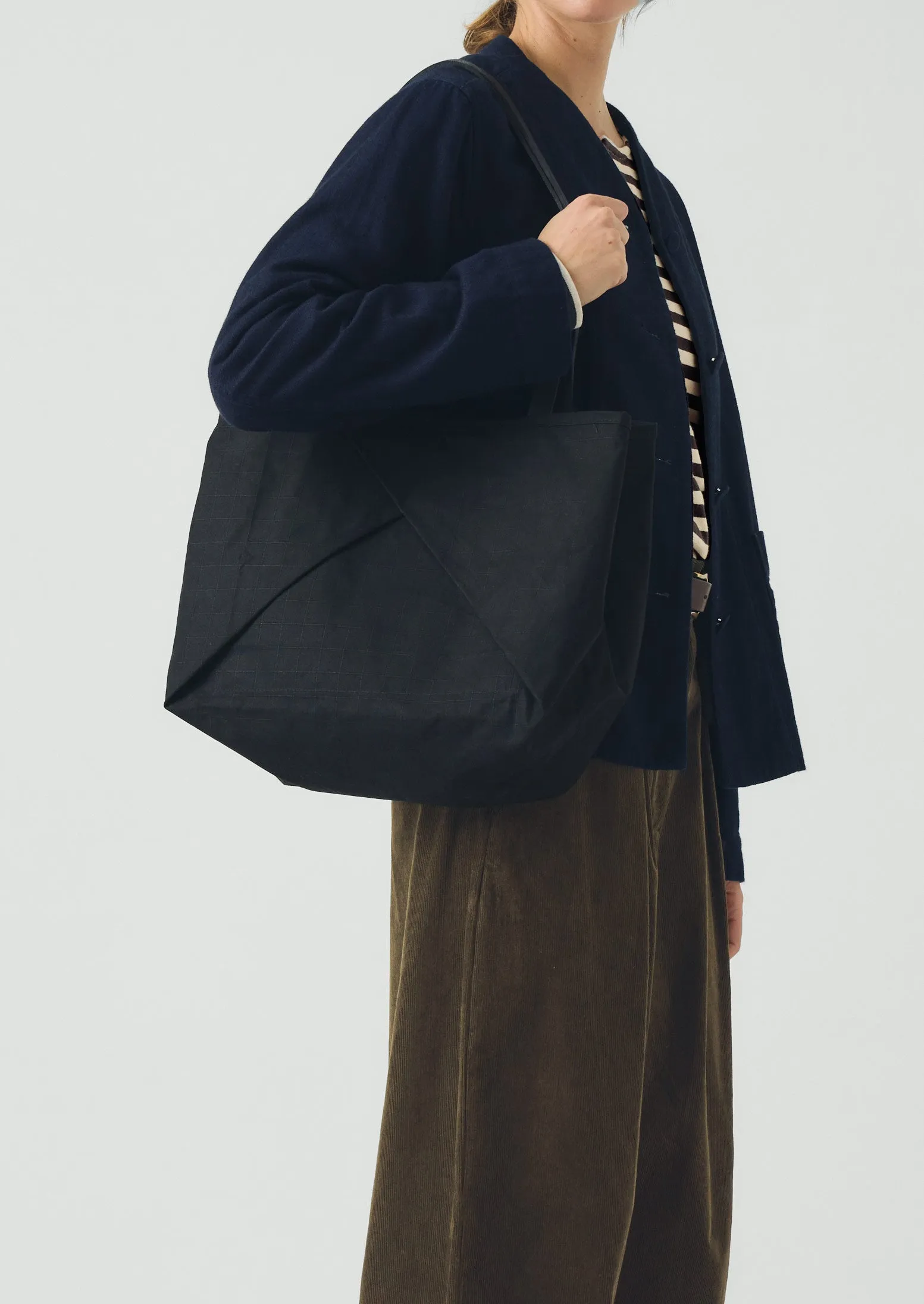 Kate Sheridan Cotton Origami Tote | Black sold by TOAST product image thumbnail 2