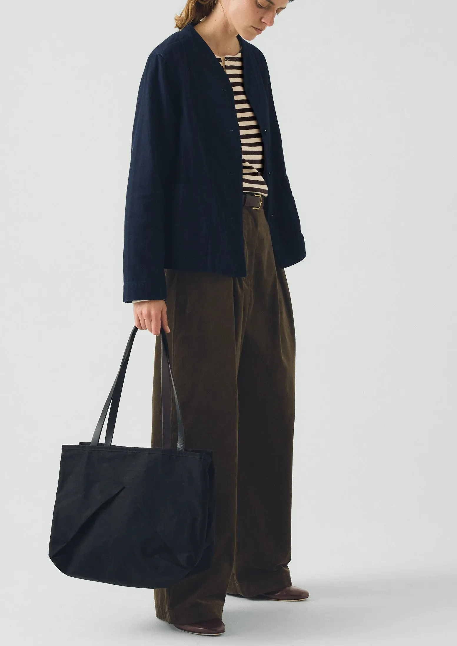 Kate Sheridan Cotton Origami Tote | Black sold by TOAST product image thumbnail 3