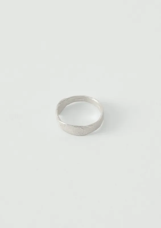 Emily Nixon Men’s Silver Ring | Silver sold by TOAST