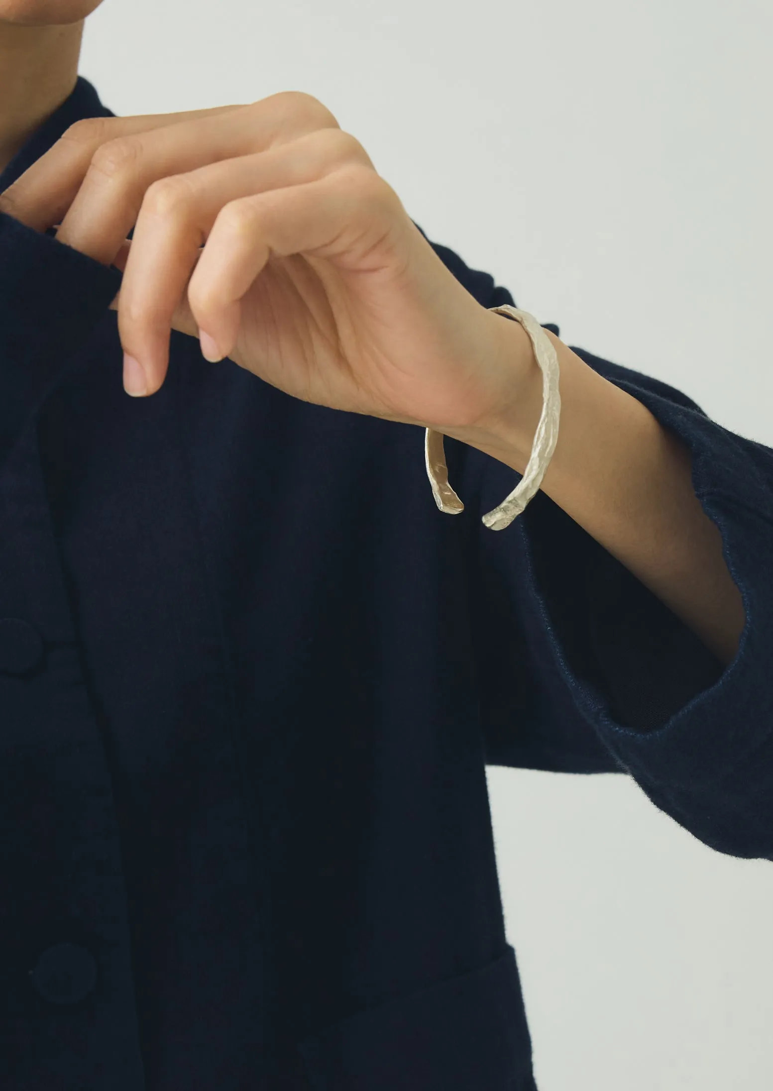 Emily Nixon Men’s Relic Silver Cuff | Silver sold by TOAST product image thumbnail 3