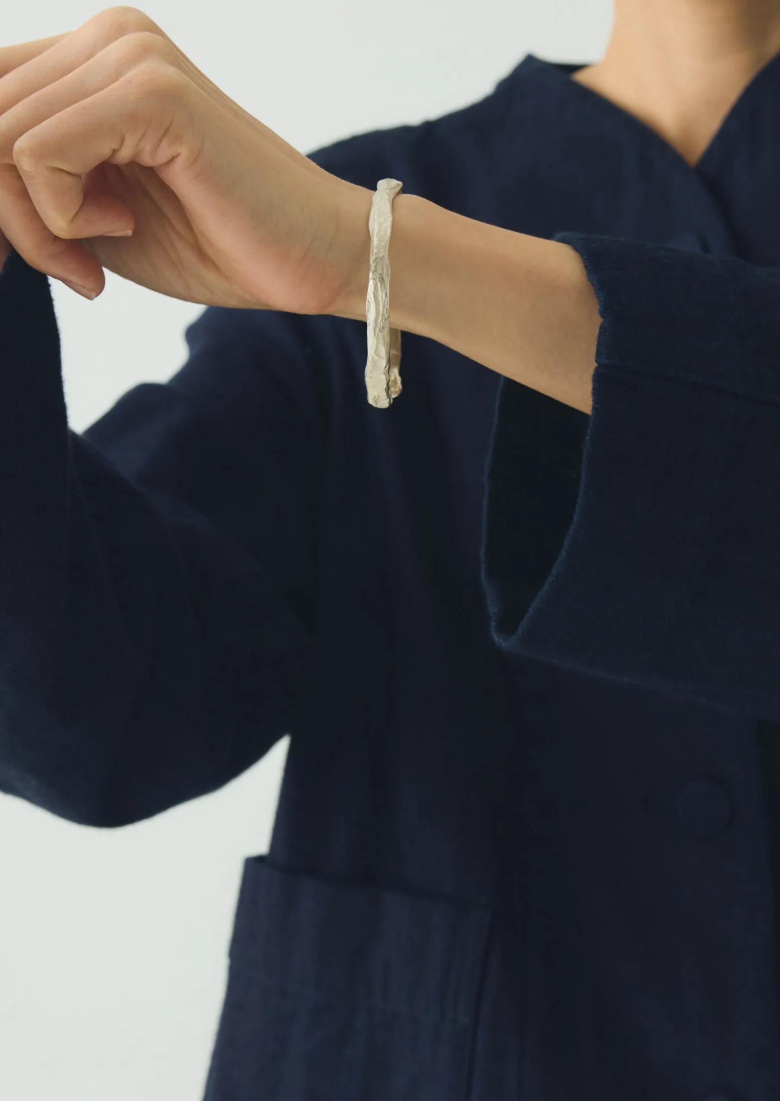 Emily Nixon Men’s Relic Silver Cuff | Silver sold by TOAST product image thumbnail 2