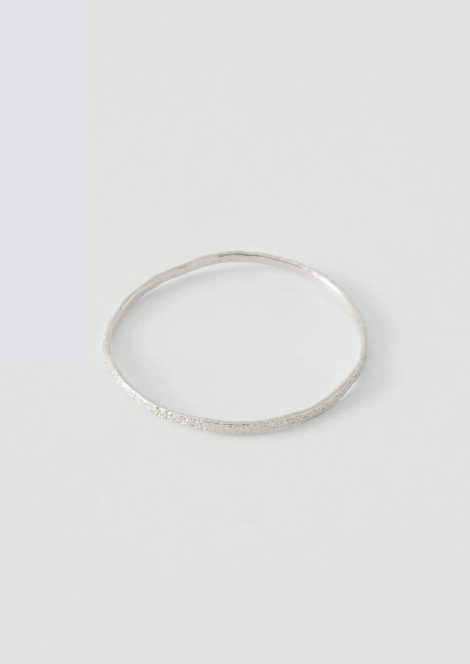 Emily Nixon Fine Silver Urchin Bangle | Silver sold by TOAST