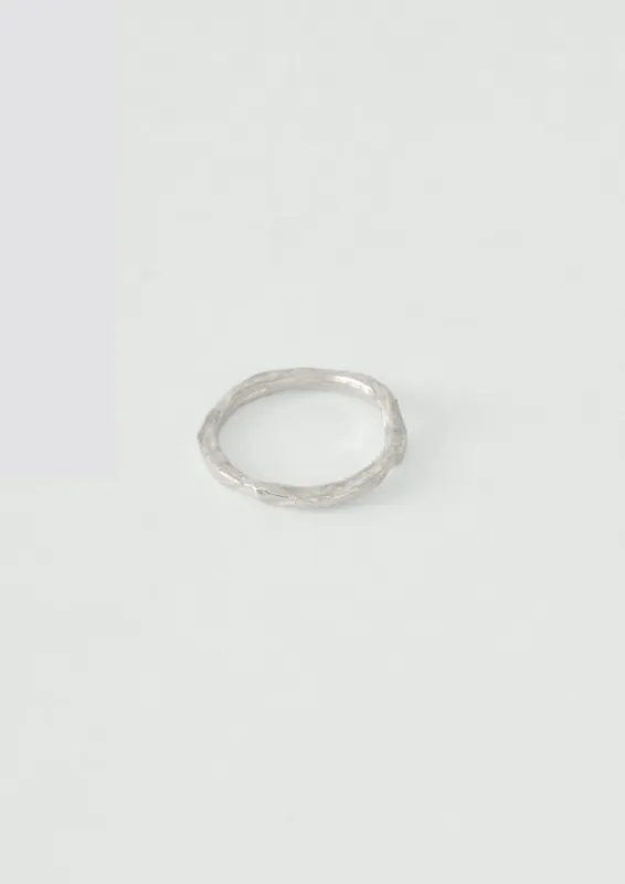 Emily Nixon Small Relic Ring | Silver sold by TOAST
