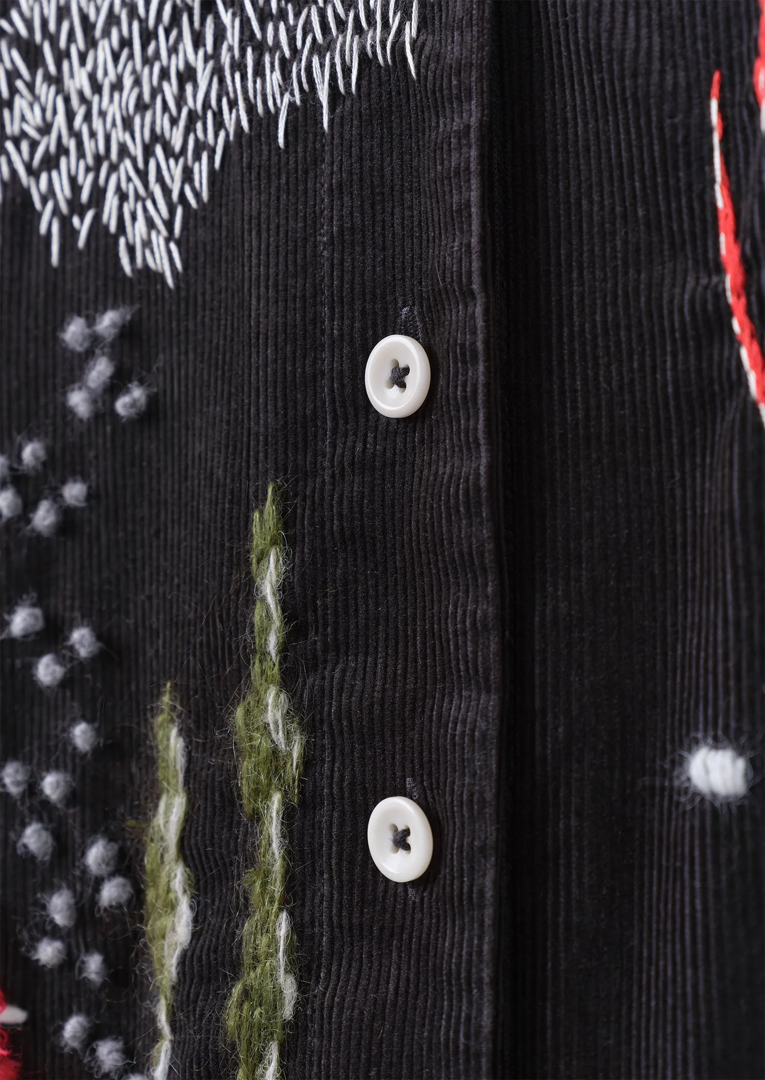 Renewed Wide Leg Organic Cord Jumpsuit by Meta Struycken Size M (61) | Charcoal sold by TOAST product image thumbnail 5