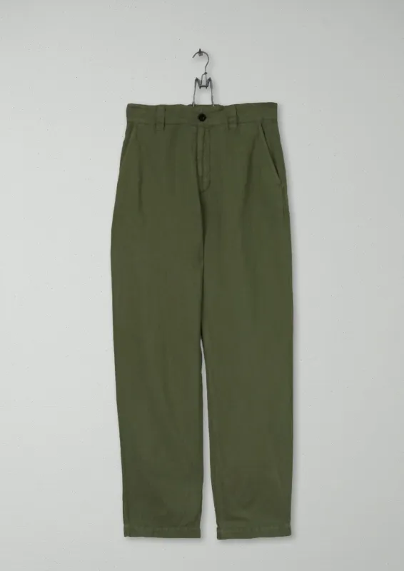 Reworn Straight Leg Trousers Size S (055) | Spring Green sold by TOAST