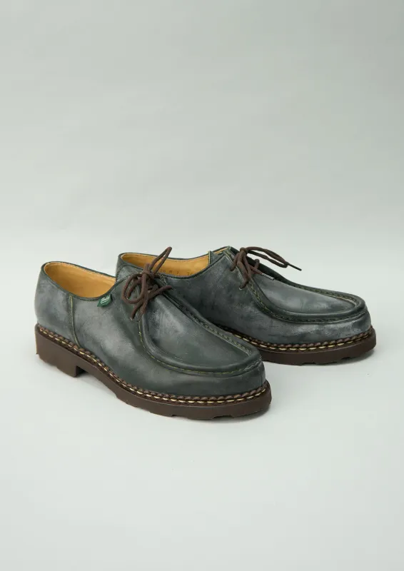 Reworn Paraboot Michael Shoes Size 7 (462) | Bottle Green sold by TOAST
