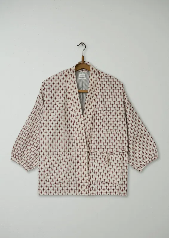 Reworn Ikat Wrap Jacket Size XXSXS (176) | Multi sold by TOAST