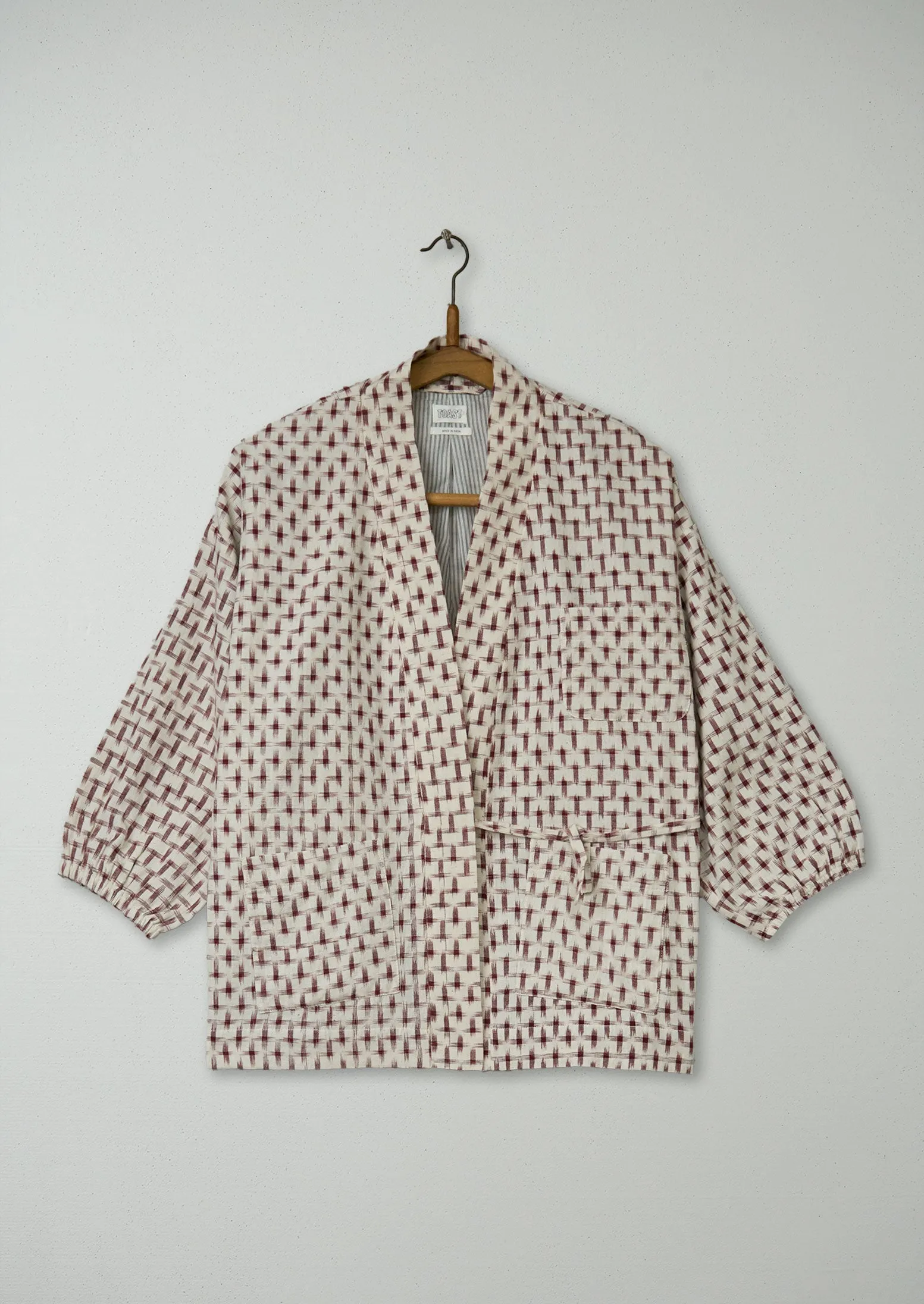 Reworn Ikat Wrap Jacket Size XXSXS (176) | Multi sold by TOAST