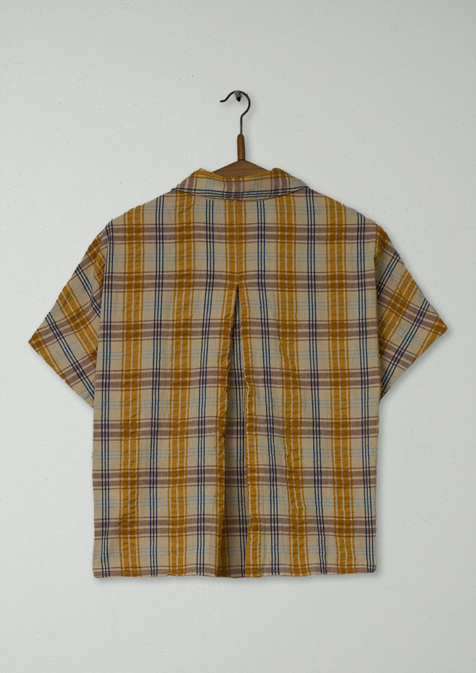 Reworn Check Cotton Shirt Size 4 (796) | Multi sold by TOAST product image thumbnail 2