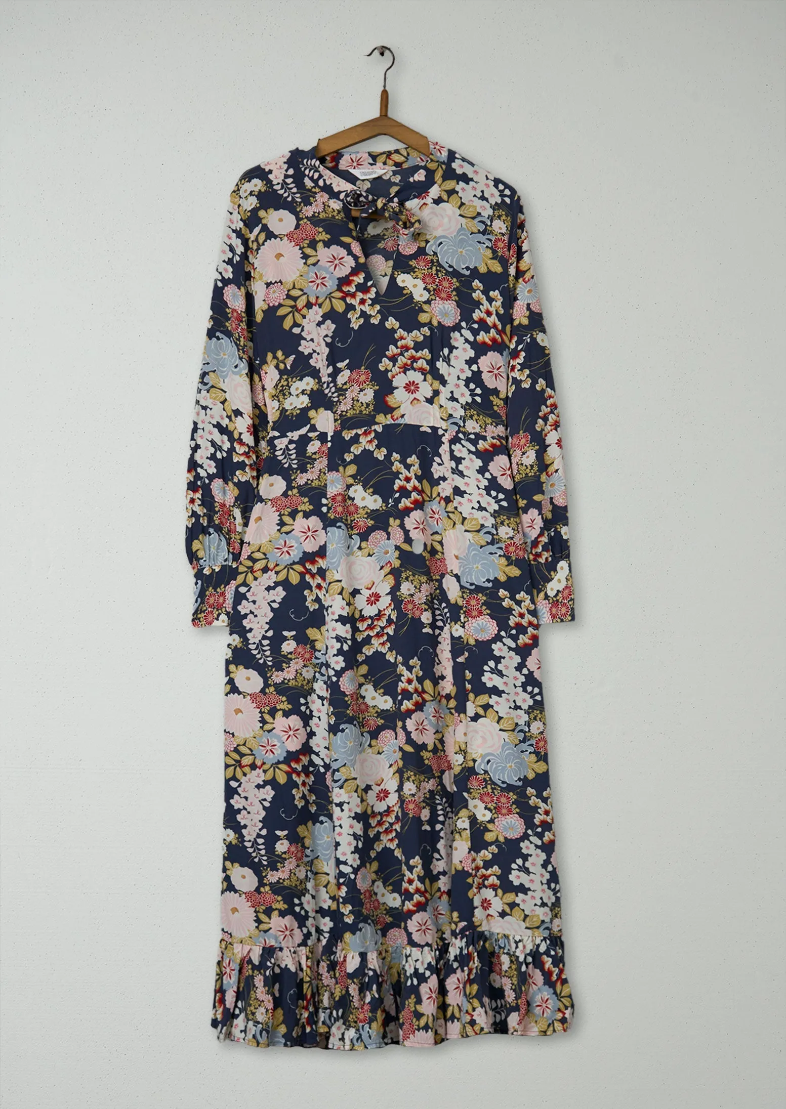 Reworn Floral Print Dress Size 10 (1413) | Multi sold by TOAST