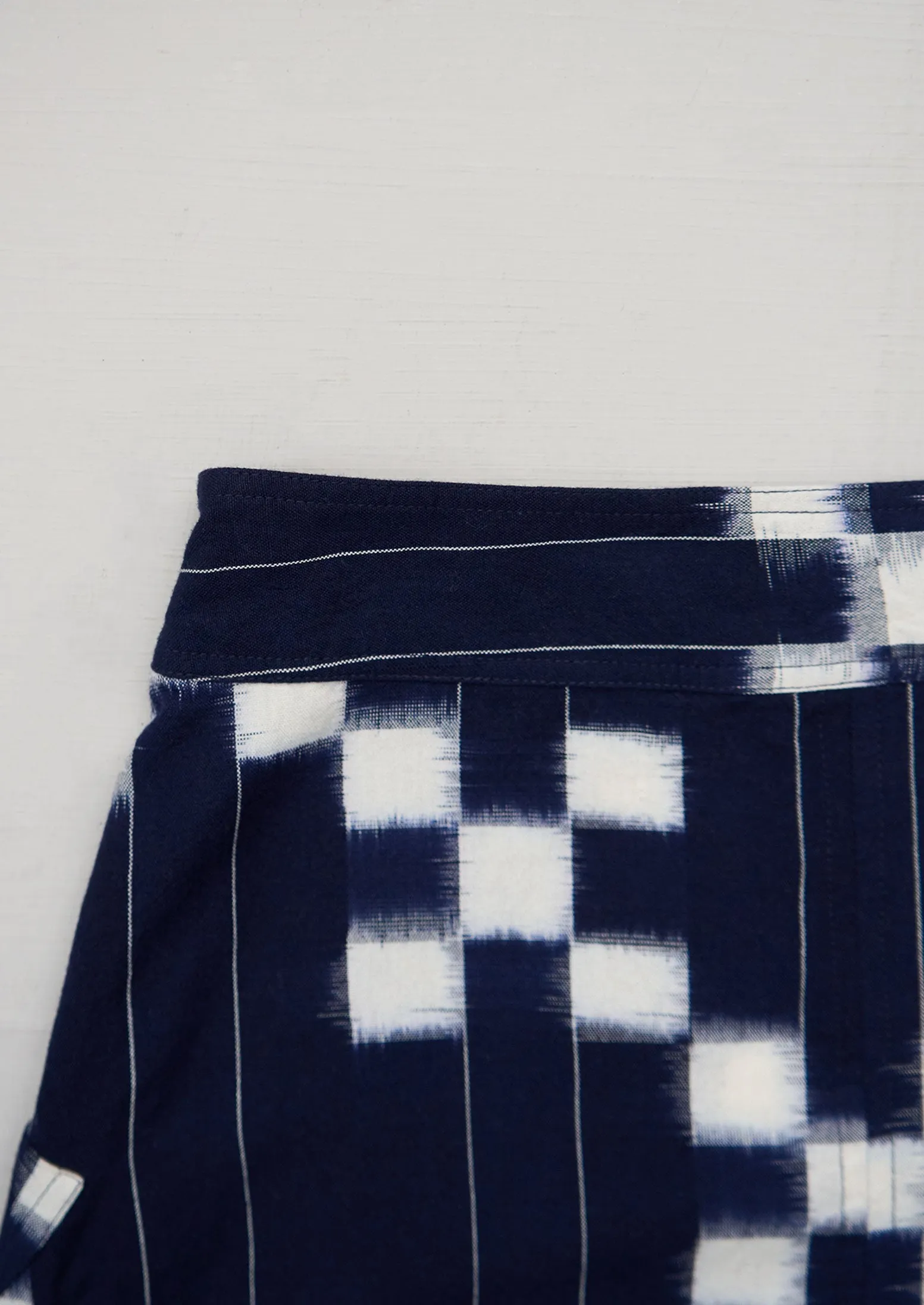 Reworn Flared Ikat Skirt Size 14 (250) | Multi sold by TOAST product image thumbnail 2