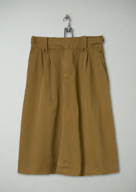 Reworn Wrap Belt Cotton Skirt Size 14 (249) | Harvest sold by TOAST