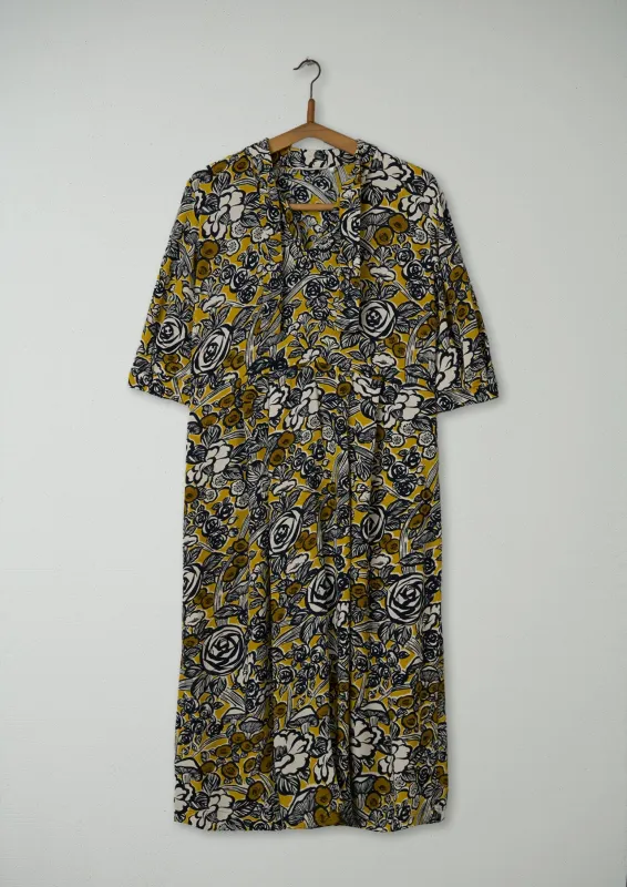 Reworn Print Dress Size 14 (1439) | Multi sold by TOAST