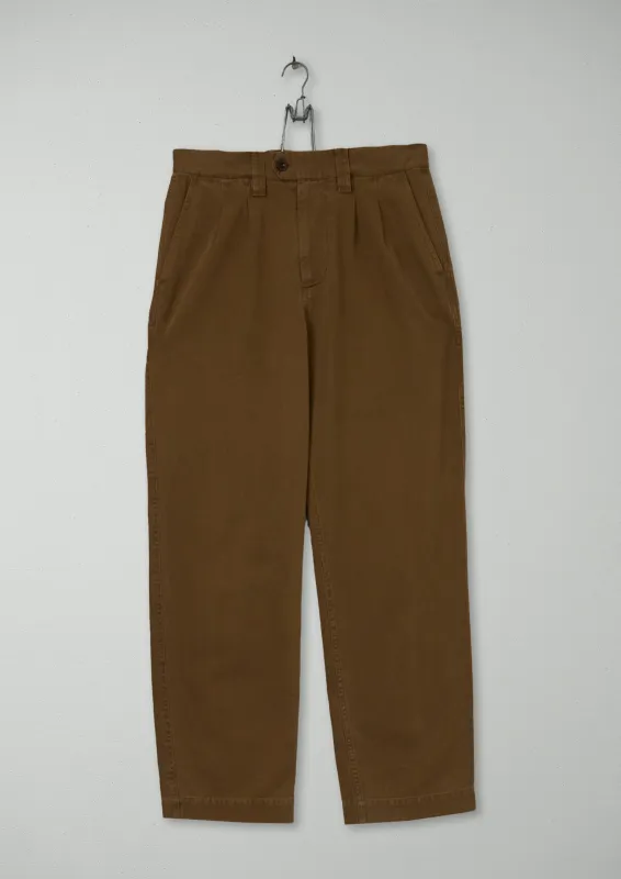 Reworn Mens Pleat Trousers Size M (042) | Toffee sold by TOAST