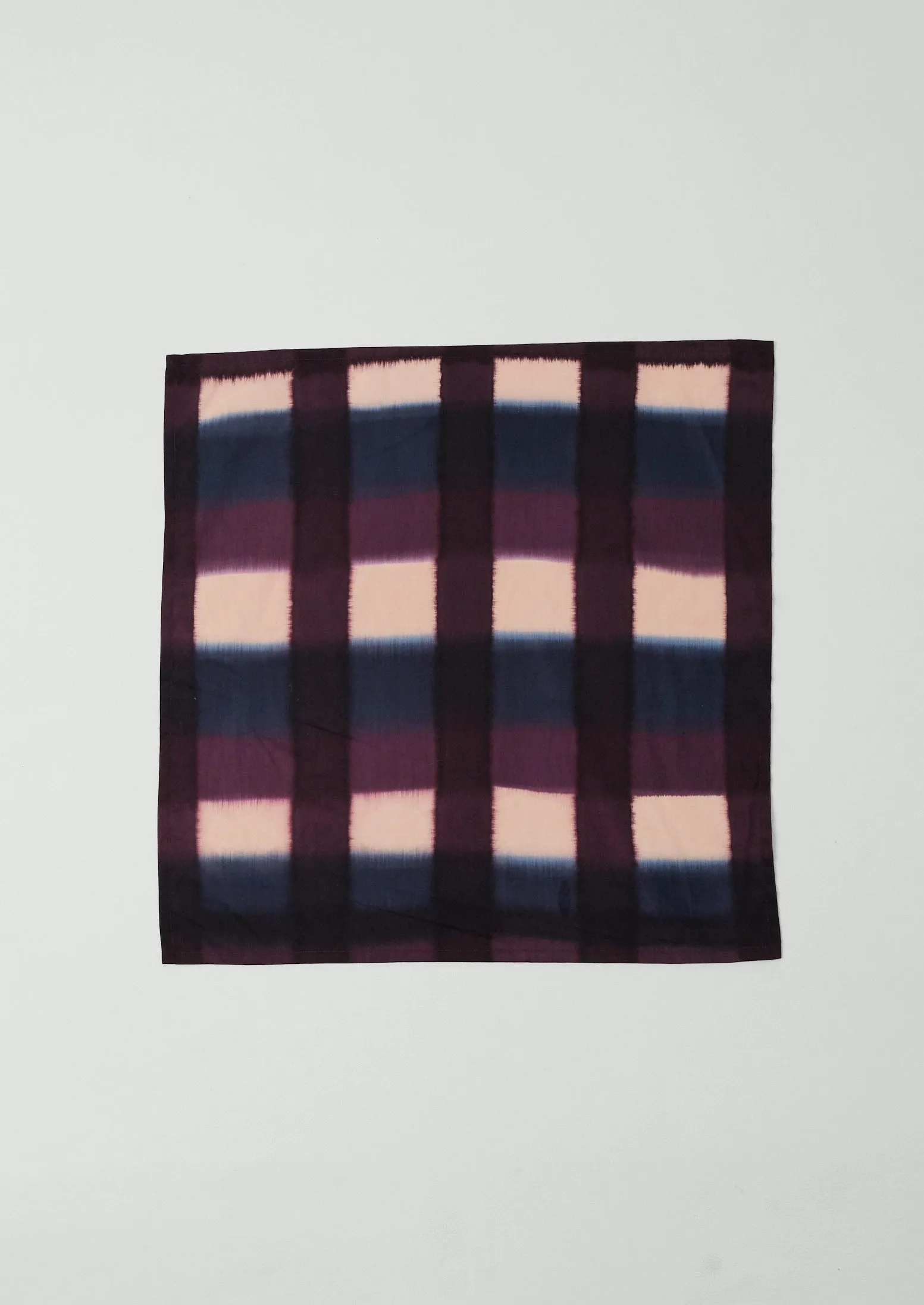 Shadow Print Hand Painted Bandana | Cassis sold by TOAST