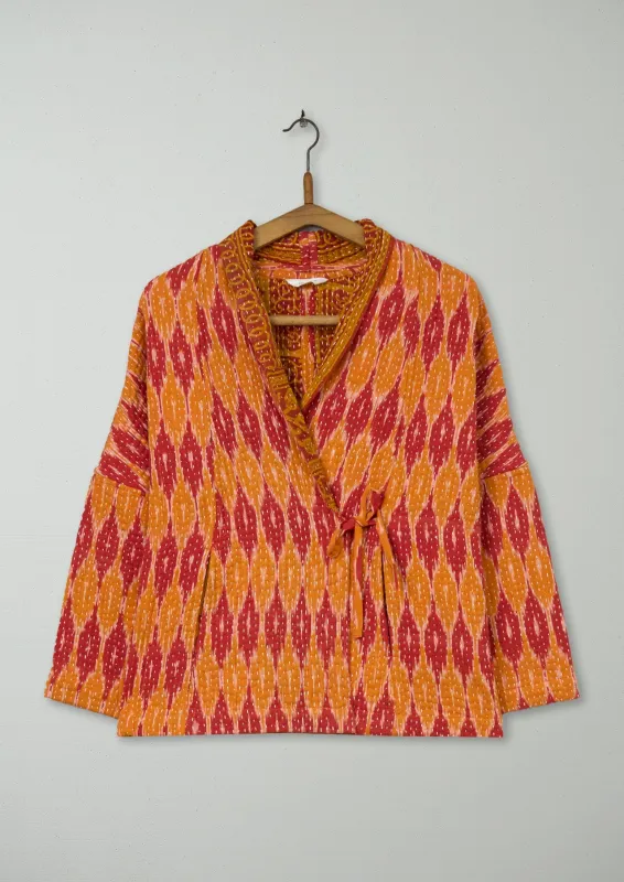 Reworn Kantha Gown Size M (057) | Multi sold by TOAST