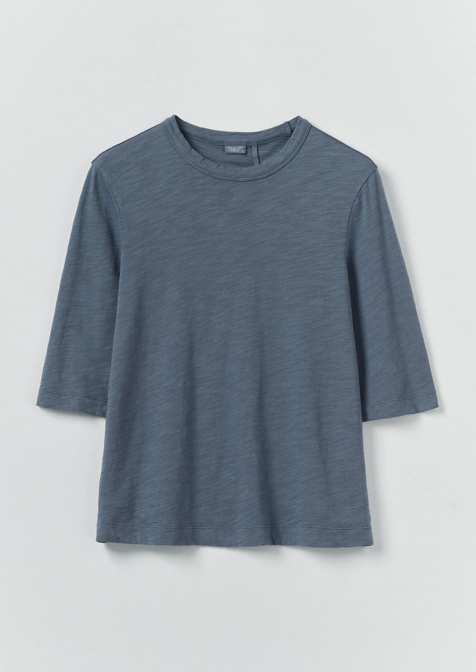Cleo Cotton Tee | Mazarine Blue sold by TOAST product image thumbnail 4