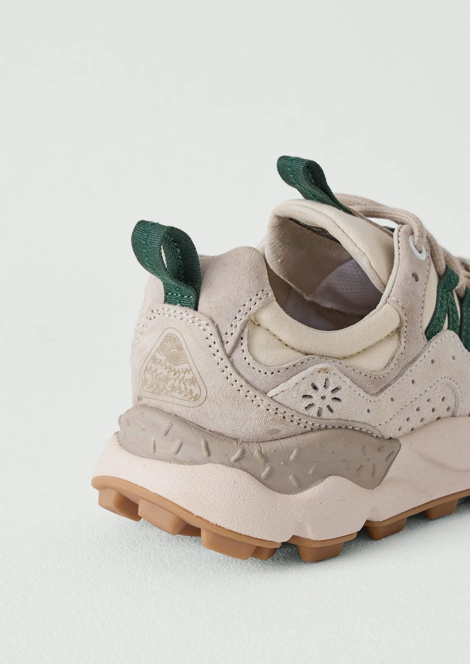 Flower Mountain Yamano Kaiso Trainers | Green/Chalk Multi sold by TOAST product image thumbnail 4