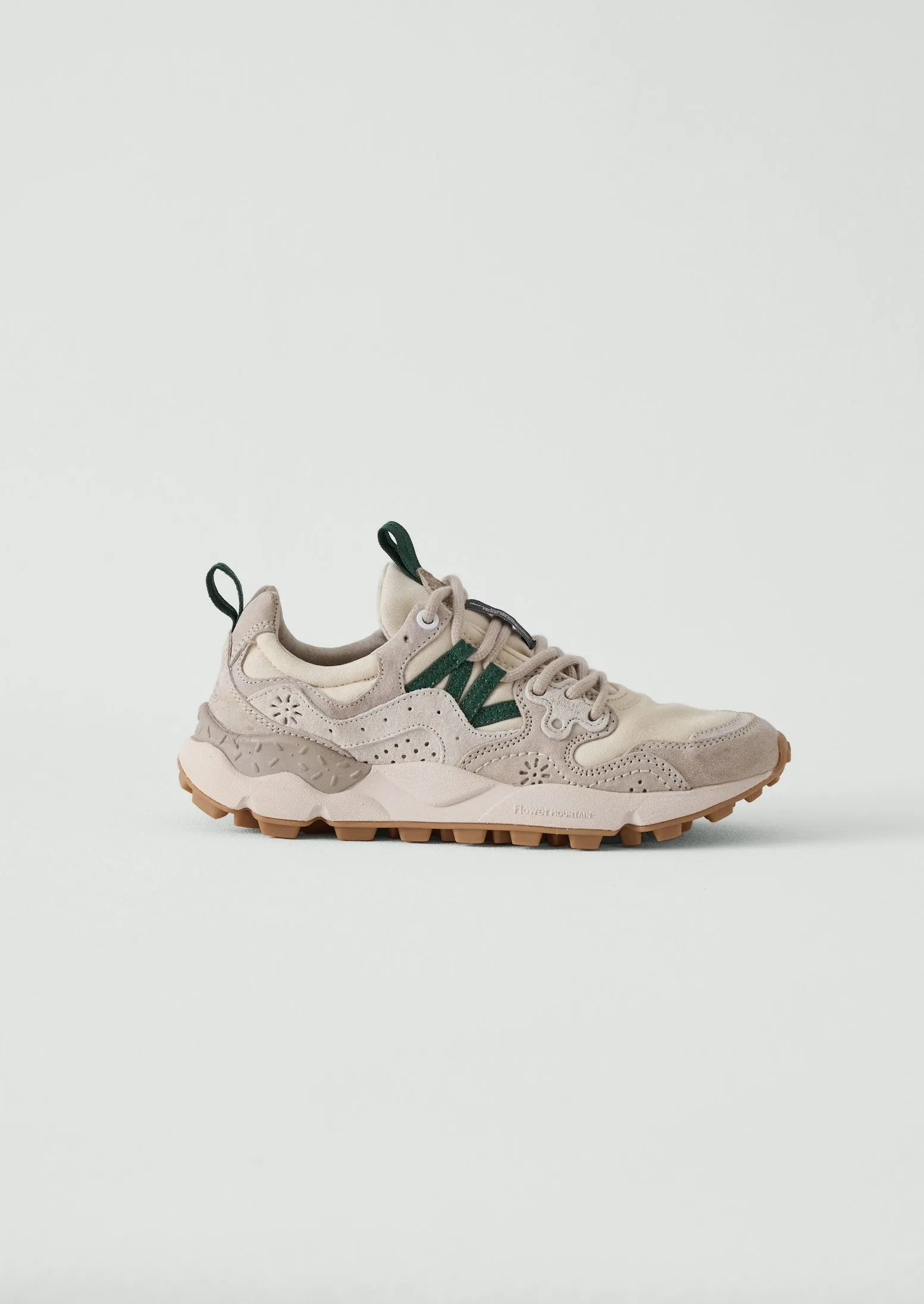 Flower Mountain Yamano Kaiso Trainers | Green/Chalk Multi sold by TOAST product image thumbnail 2