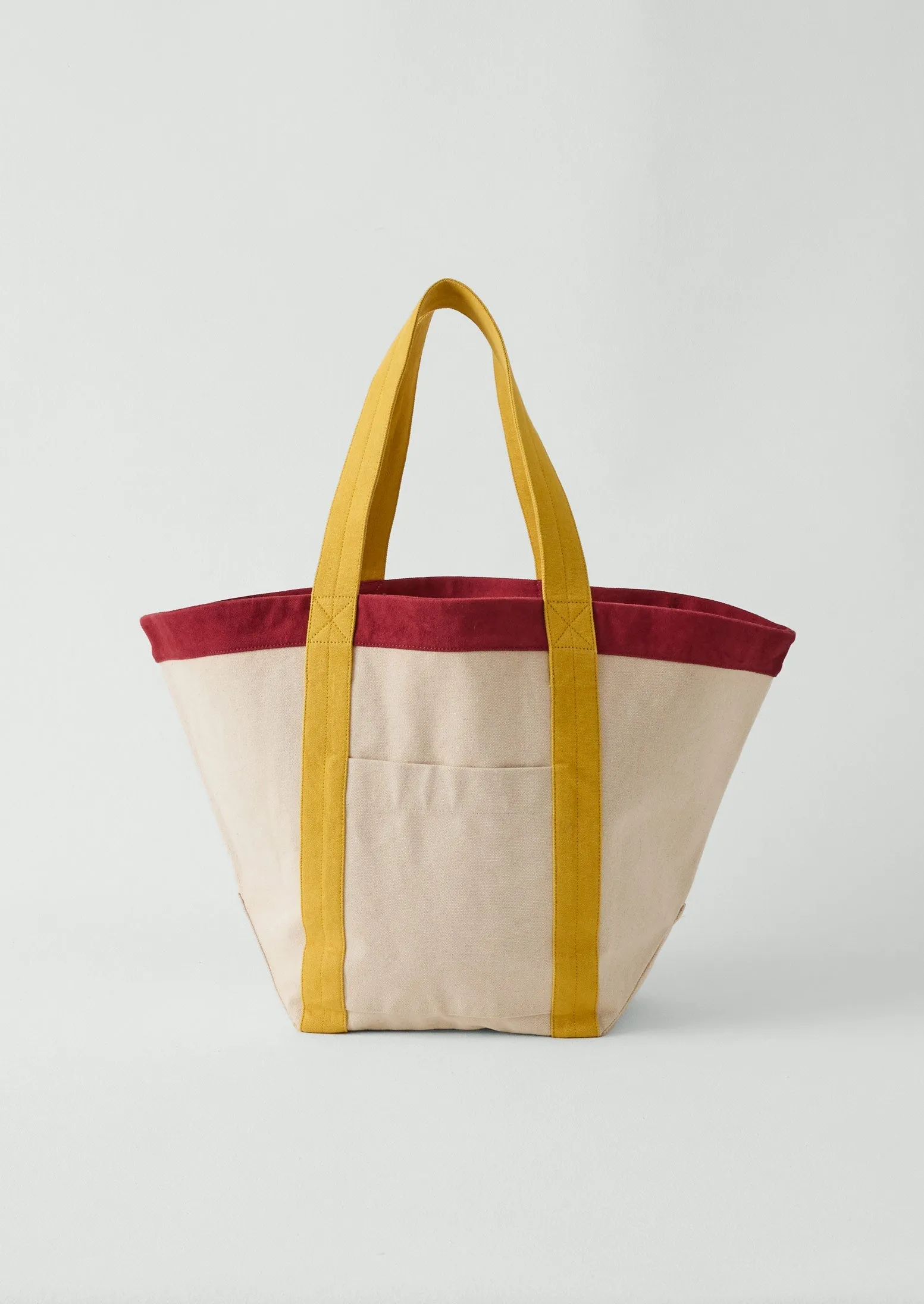 Cotton Canvas Market Bag | Pomegranate sold by TOAST