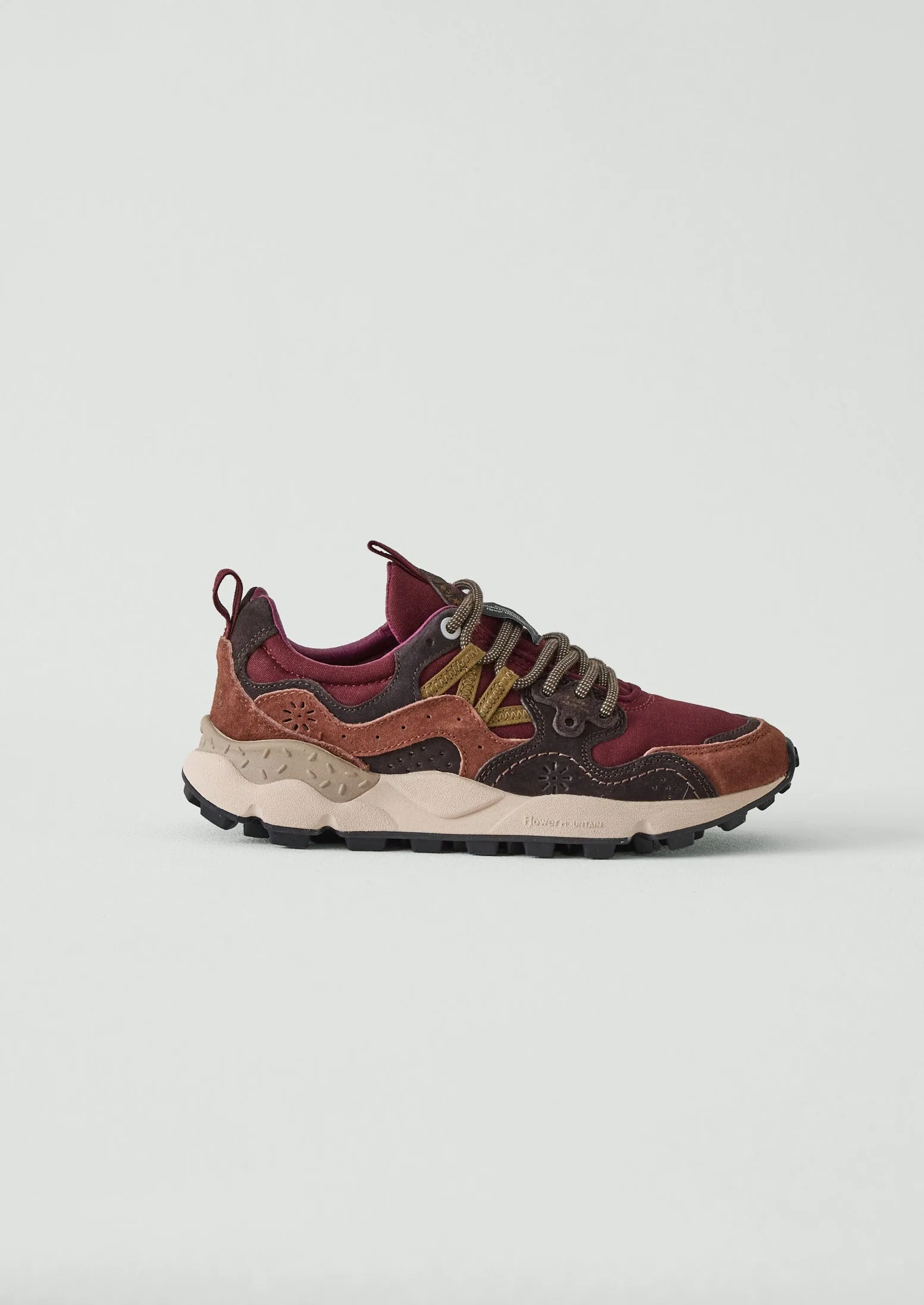 Flower Mountain Yamano Kaiso Trainers | Beetroot sold by TOAST product image thumbnail 2