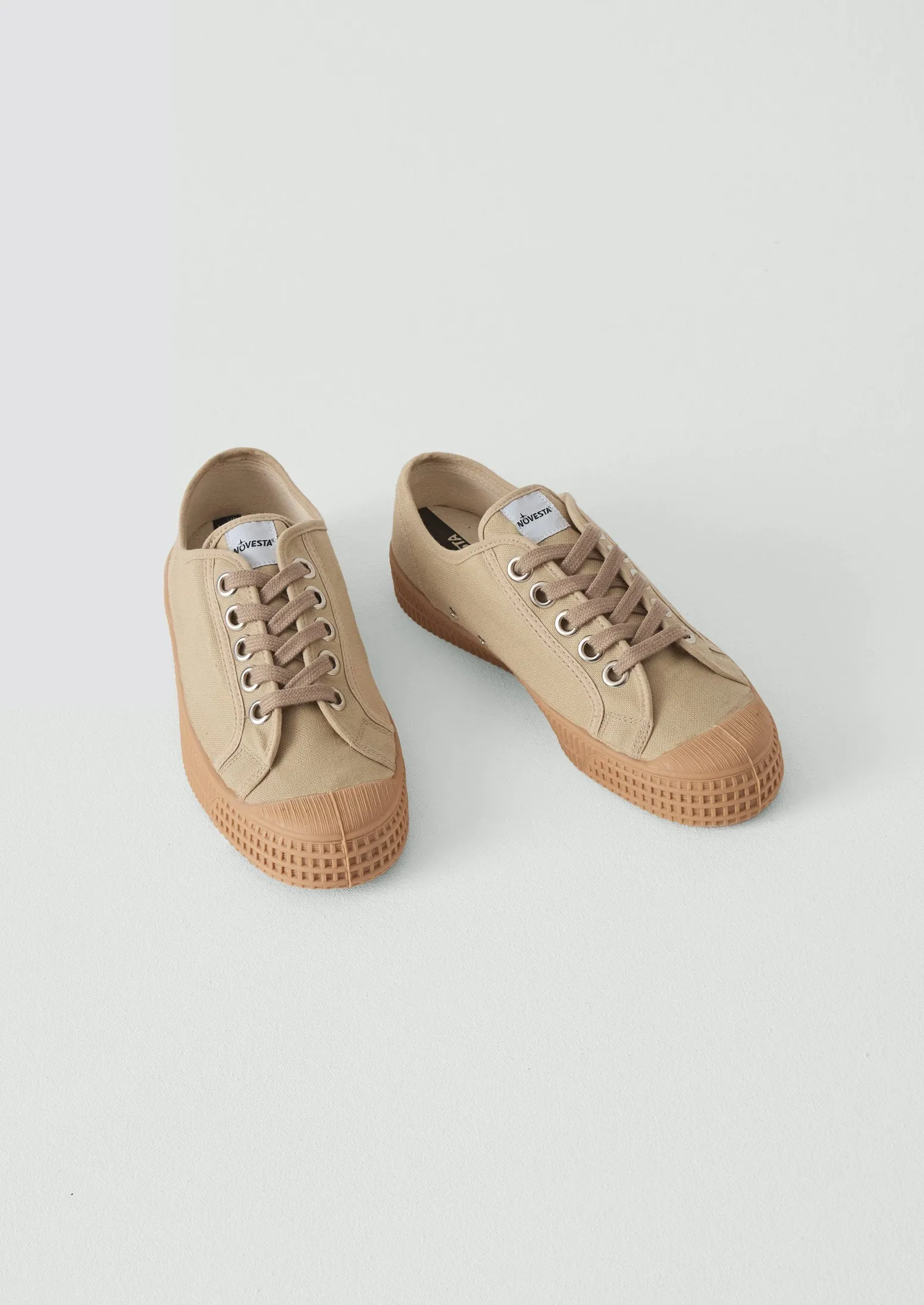 Novesta Star Master Plimsolls | Sand sold by TOAST
