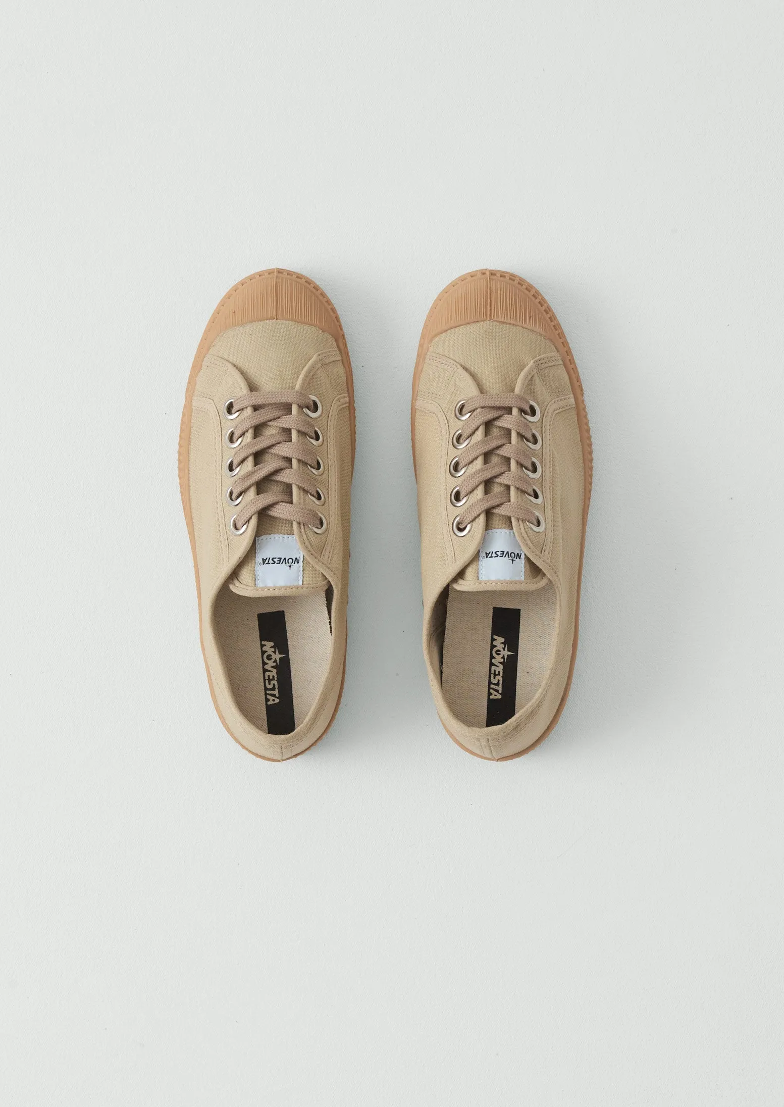 Novesta Star Master Plimsolls | Sand sold by TOAST product image thumbnail 2
