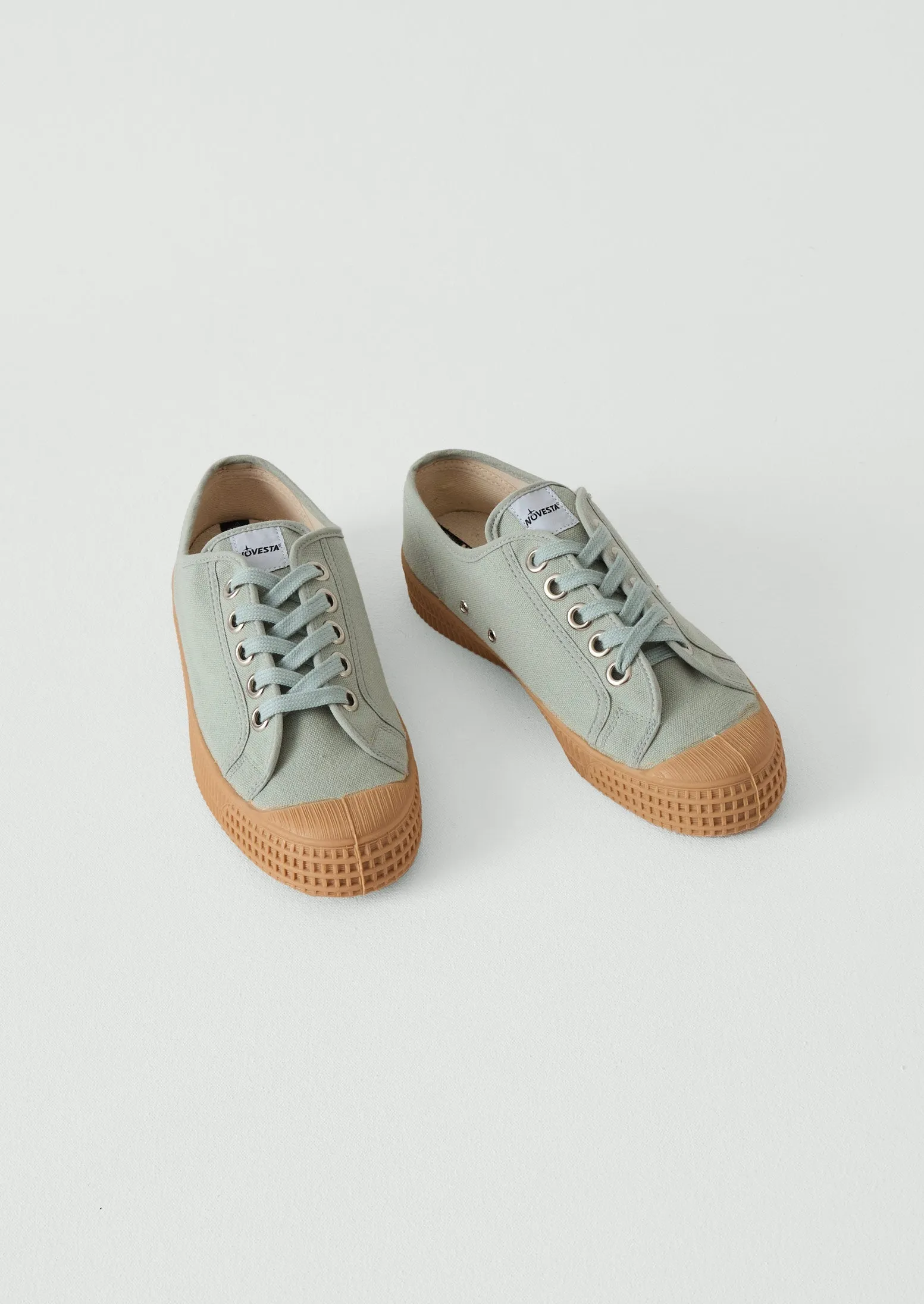 Novesta Star Master Plimsolls | Sage sold by TOAST