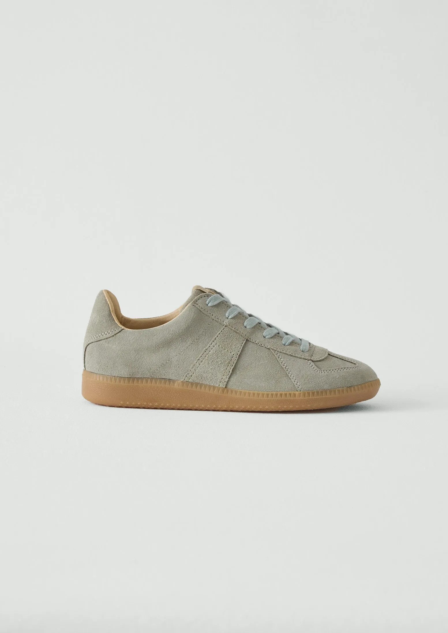 Novesta Gat Suede Trainers | Sage sold by TOAST product image thumbnail 2