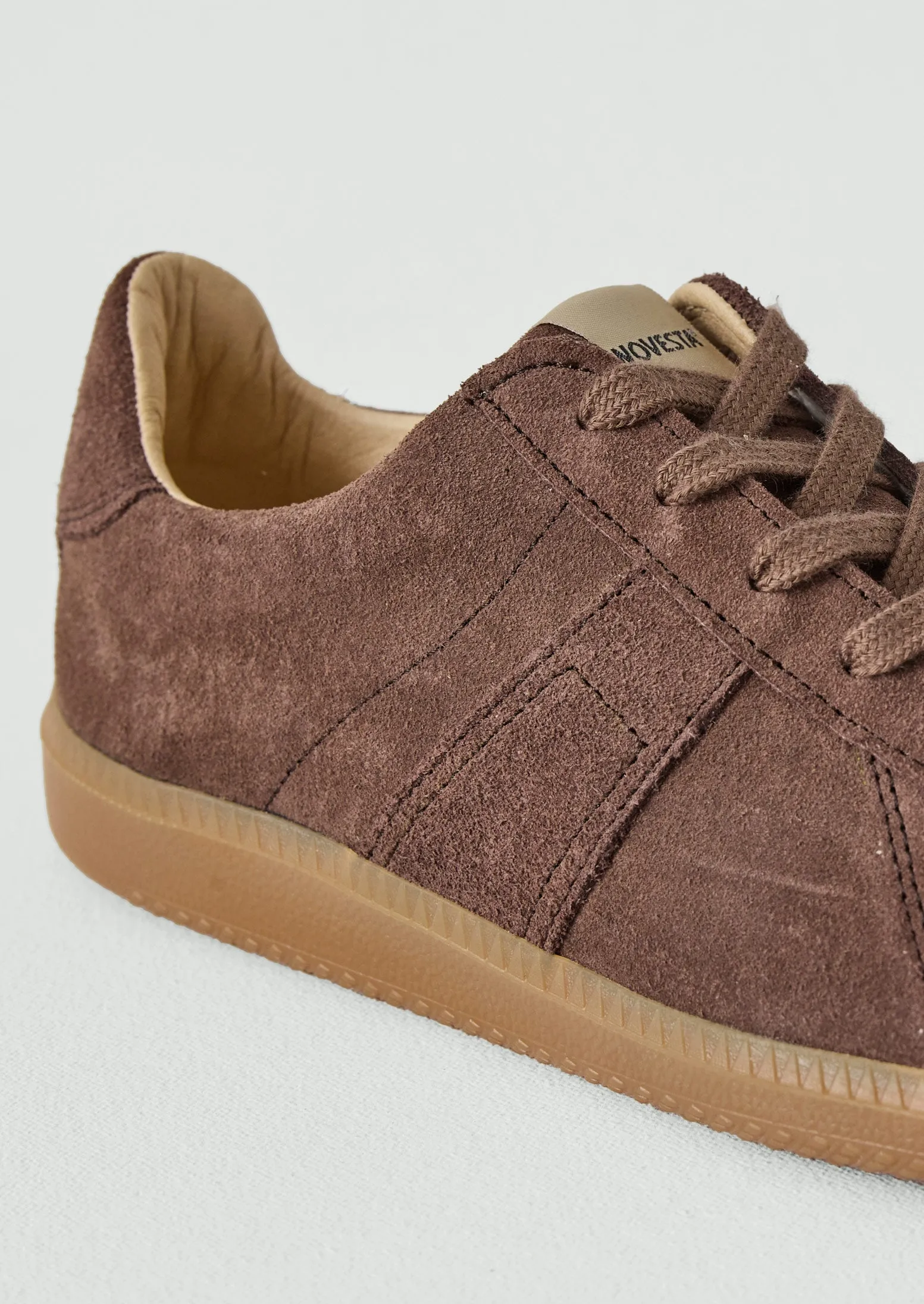 Novesta Gat Suede Trainers | Brown sold by TOAST product image thumbnail 4