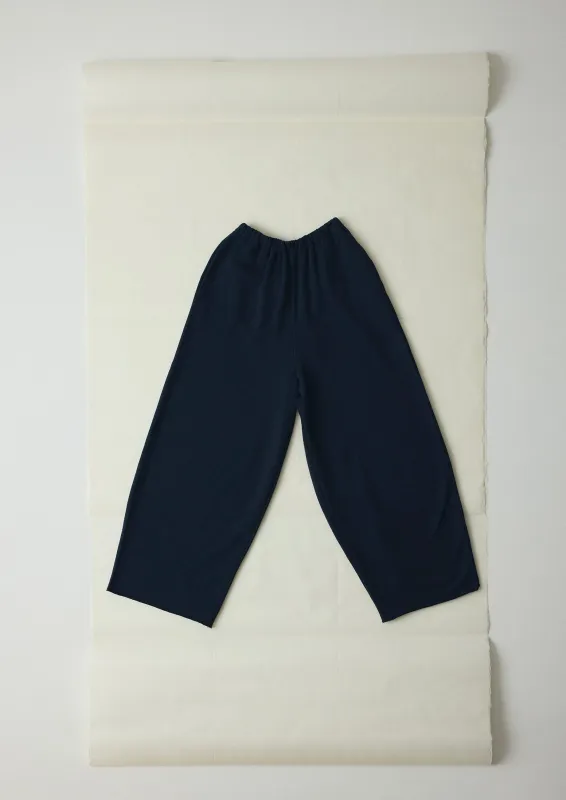 Full Length Loopback Jersey Trousers | Midnight sold by TOAST