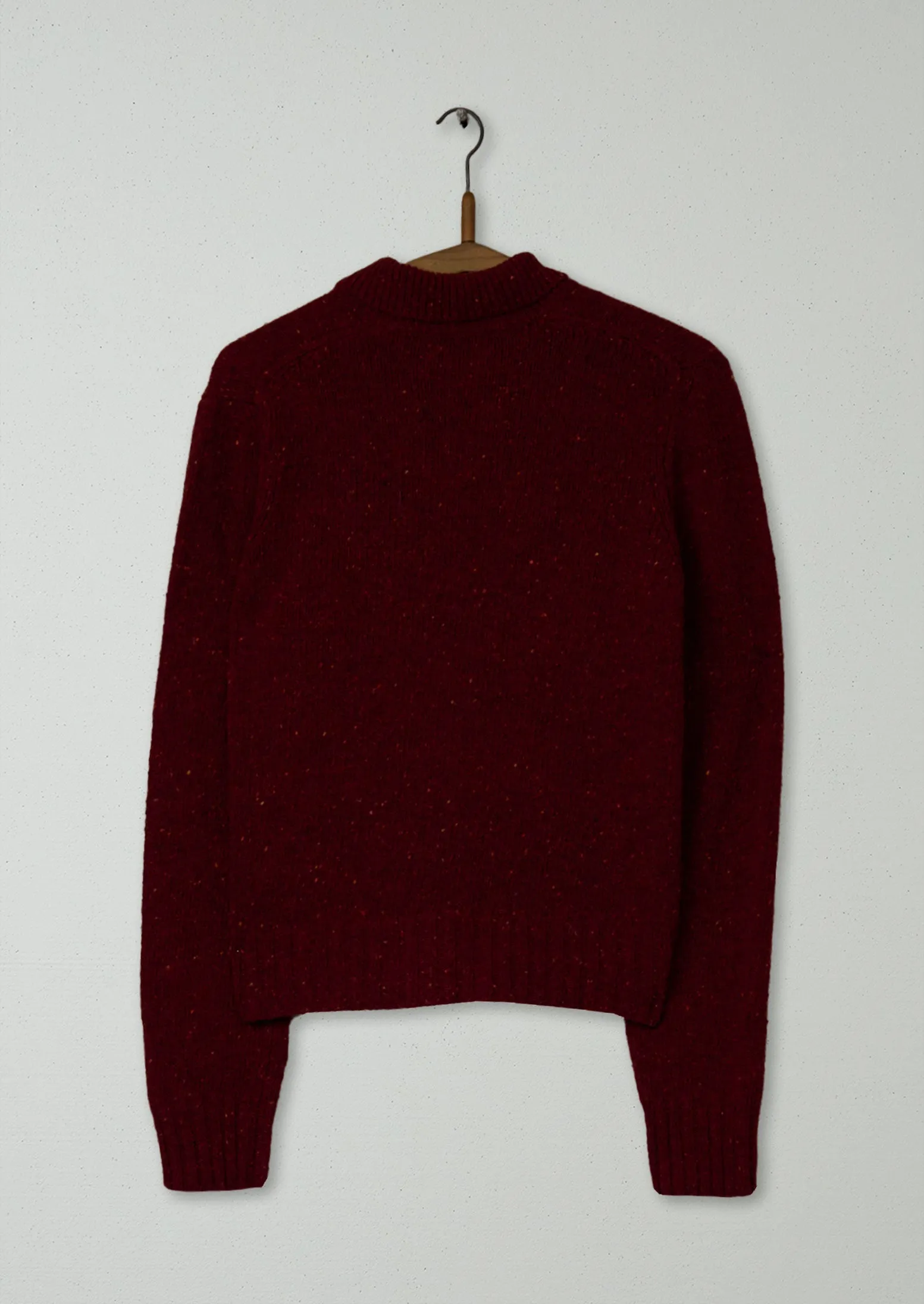 Reworn Donegal Wool Cardigan Size M (475) | Russet sold by TOAST