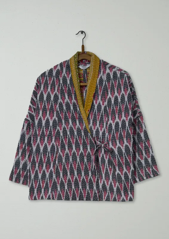 Reworn Kantha Gown Size M (060) | Multi sold by TOAST