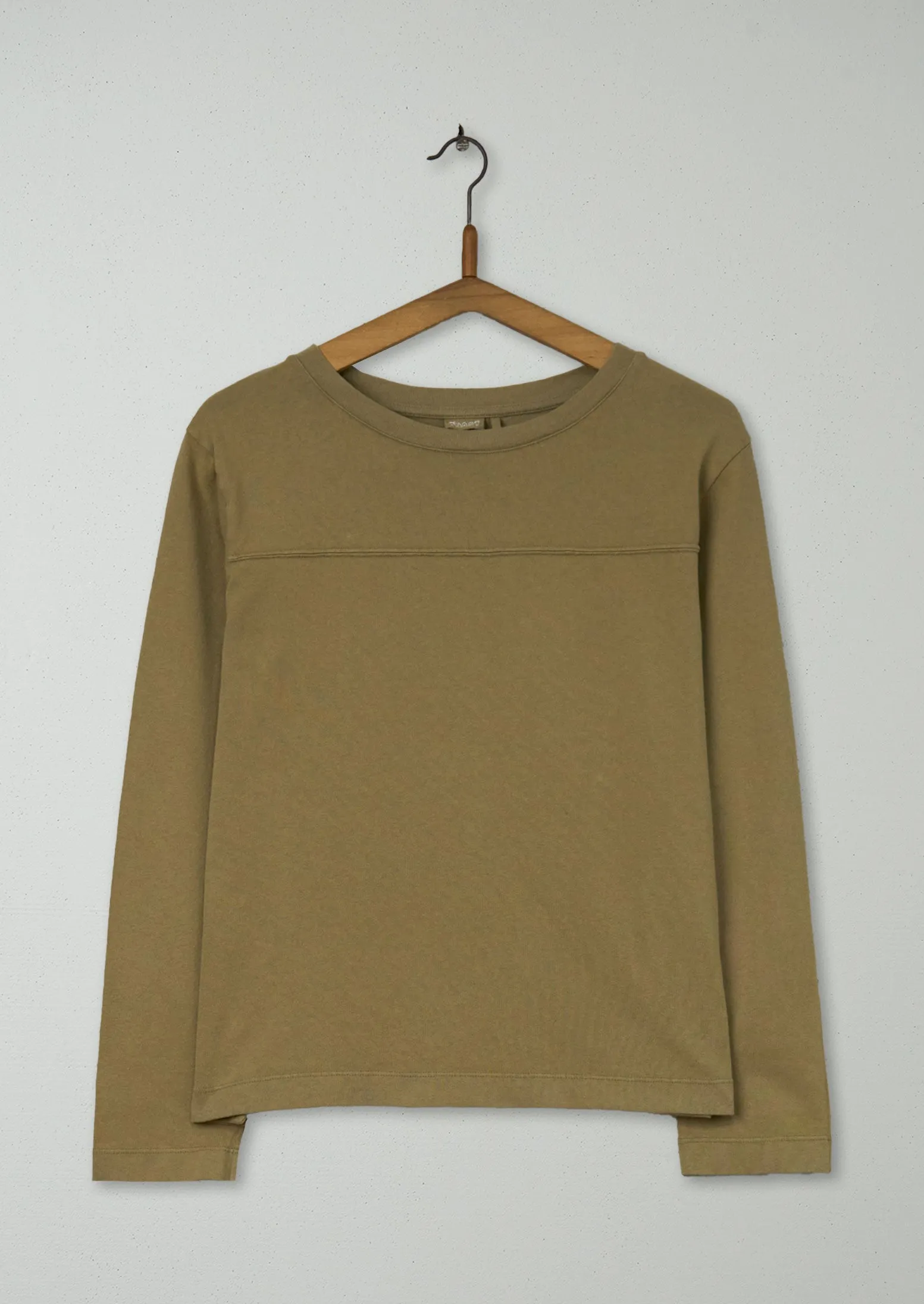 Reworn Cotton Jersey Top Size XS (107) | Stone Green sold by TOAST