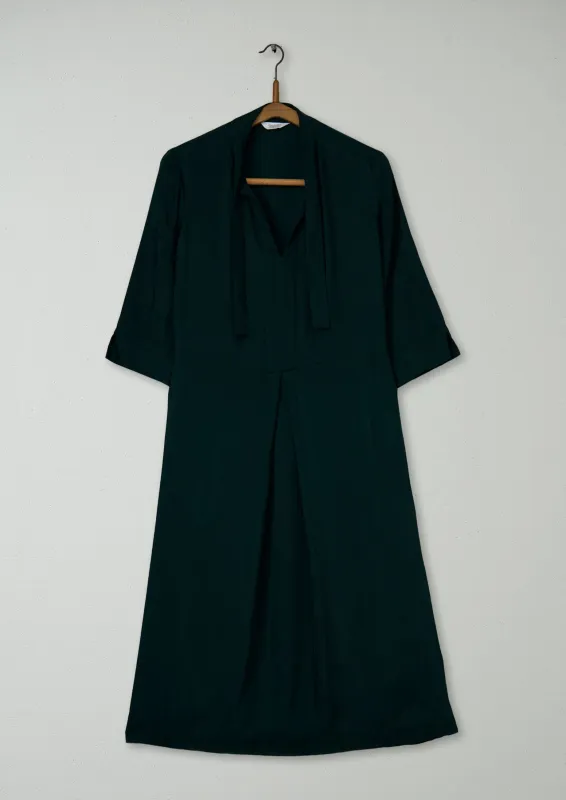 Reworn Tie Neck Dress Size 6 (1517) | Sycamore sold by TOAST