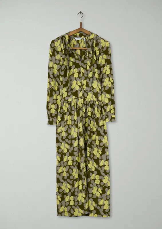 Reworn Poppies Print Crepe Dress Size 6 (1505) | Multi sold by TOAST