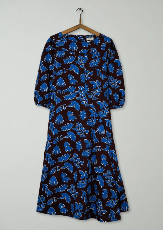 Reworn Floral Twill Dress Size 8 (1498) | Hickory sold by TOAST