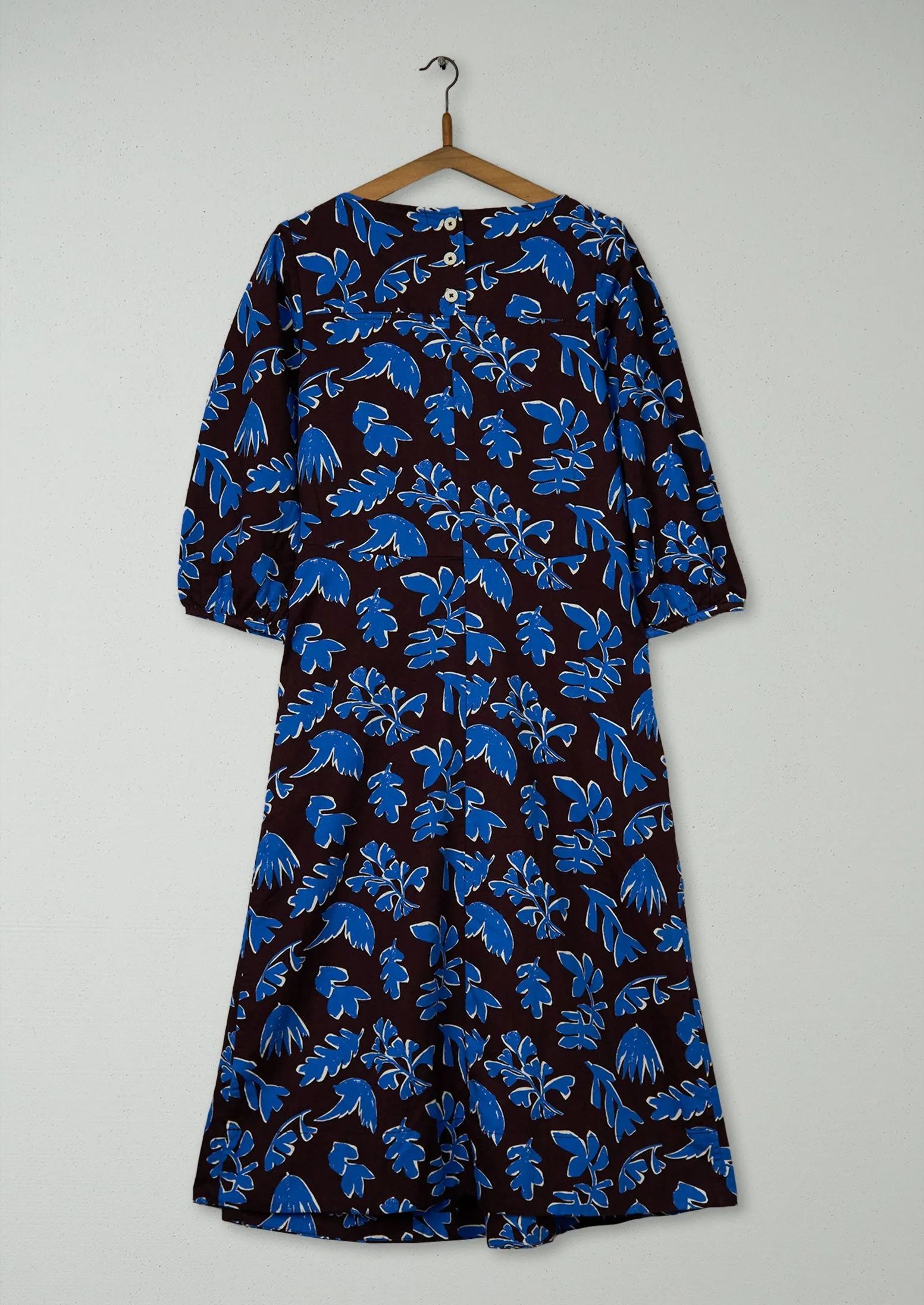 Reworn Floral Twill Dress Size 8 (1498) | Hickory sold by TOAST product image thumbnail 2
