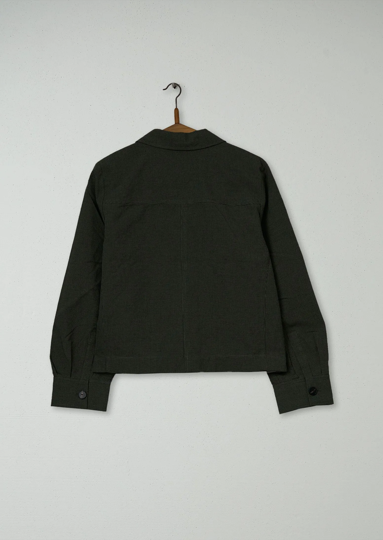 Reworn Cotton Linen Aviator Jacket Size 16 (184) | Multi sold by TOAST product image thumbnail 2