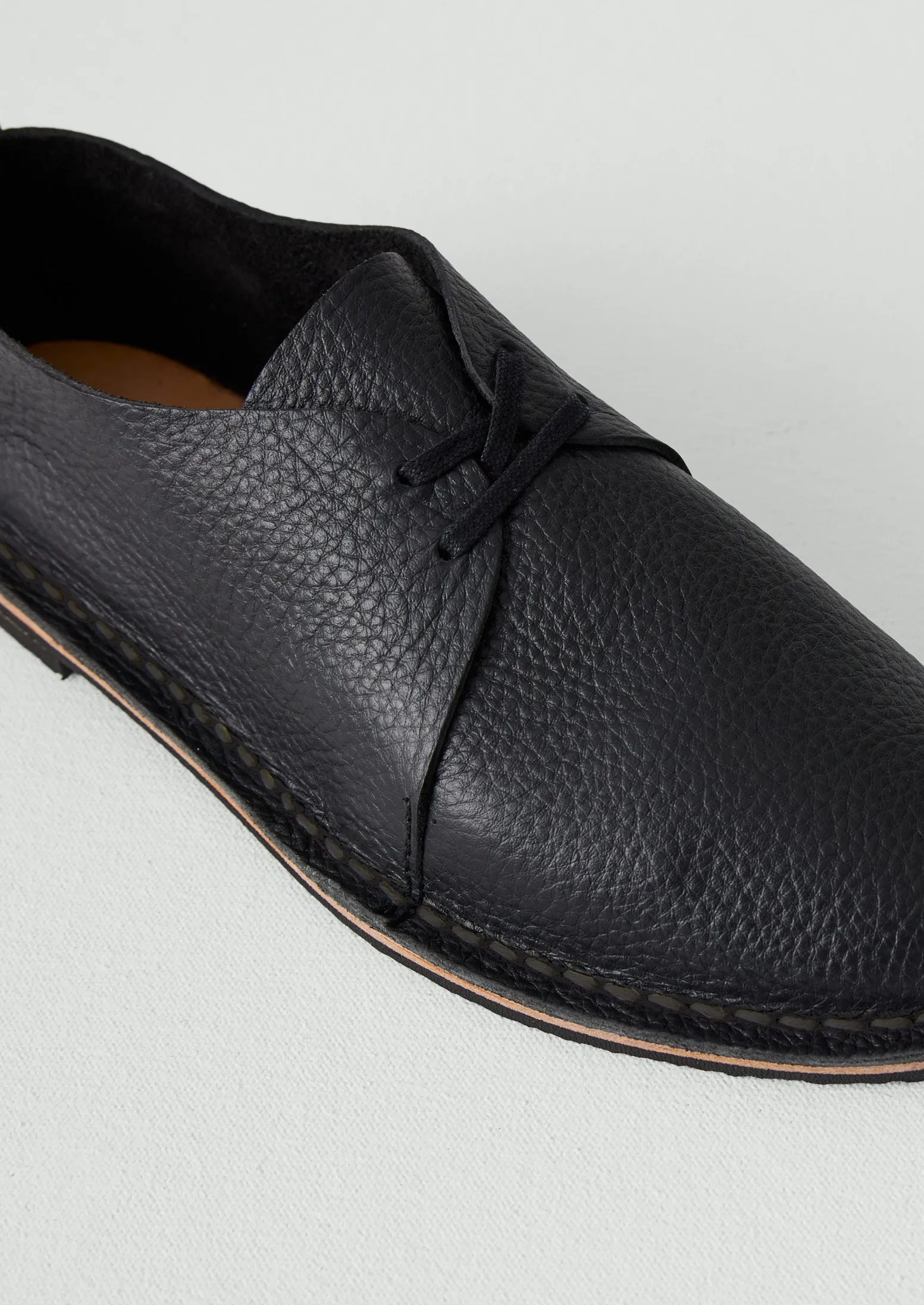 Steve Mono Leather Derby Shoes | Black sold by TOAST product image thumbnail 5