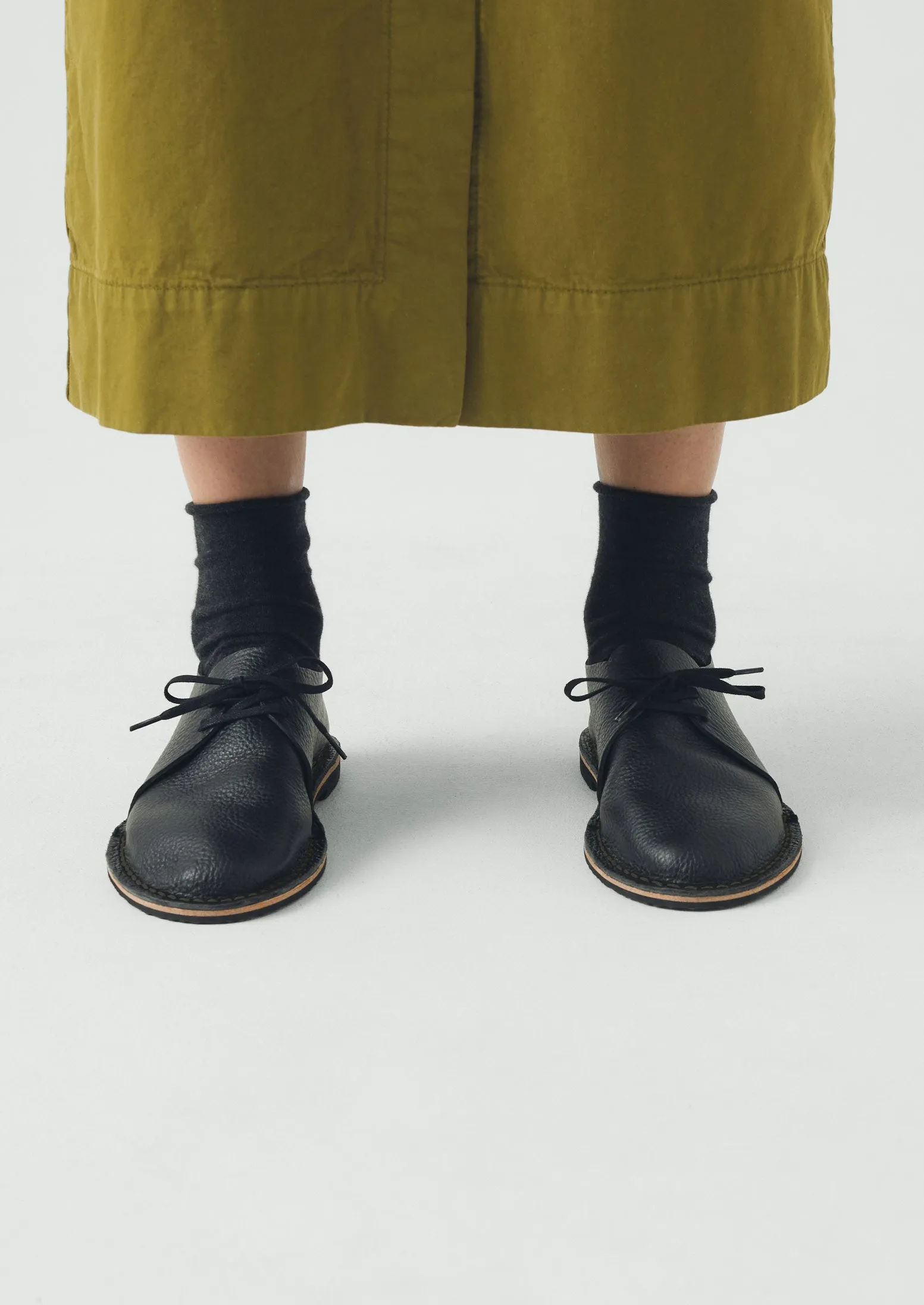 Steve Mono Leather Derby Shoes | Black sold by TOAST product image thumbnail 2