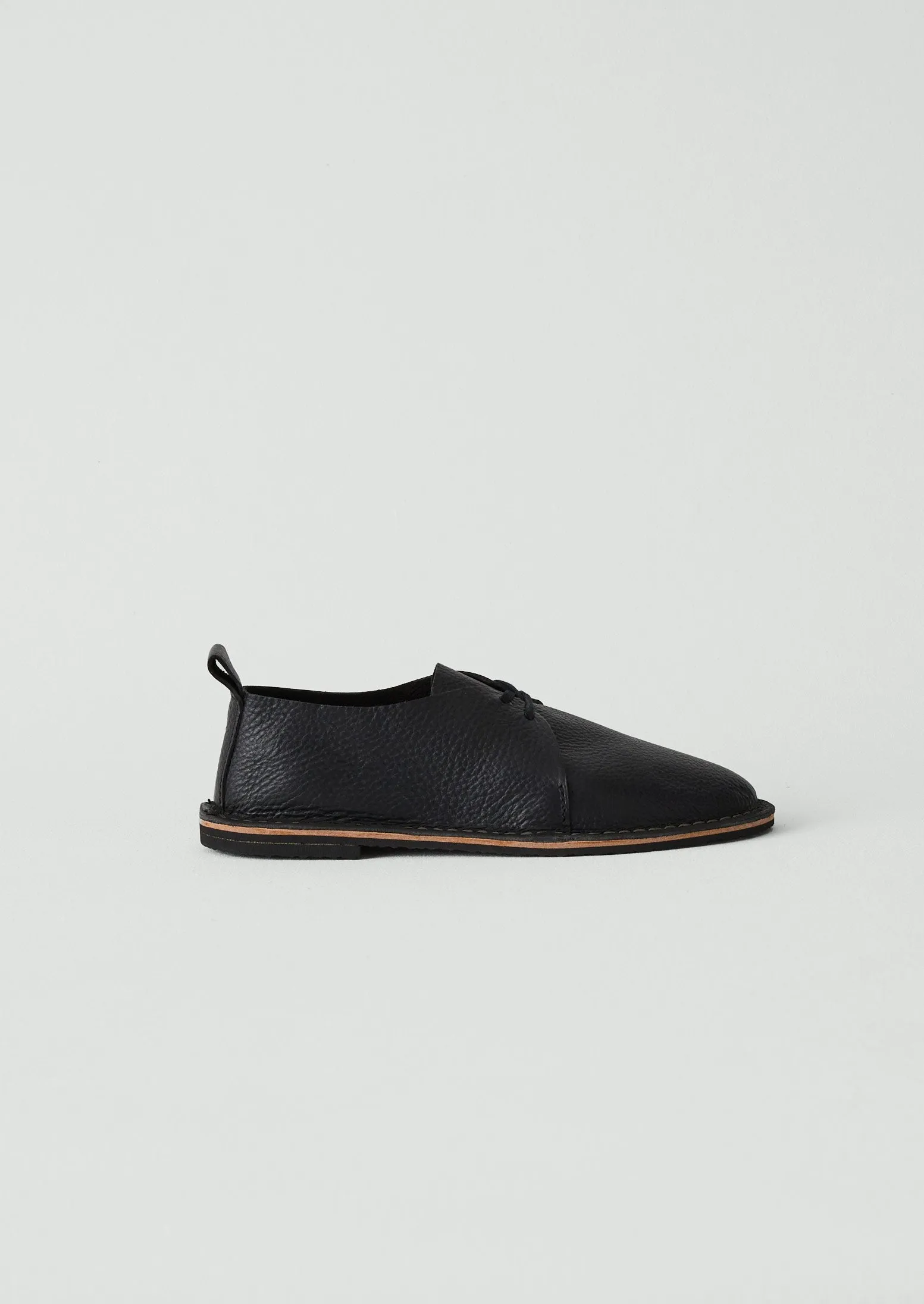Steve Mono Leather Derby Shoes | Black sold by TOAST product image thumbnail 4