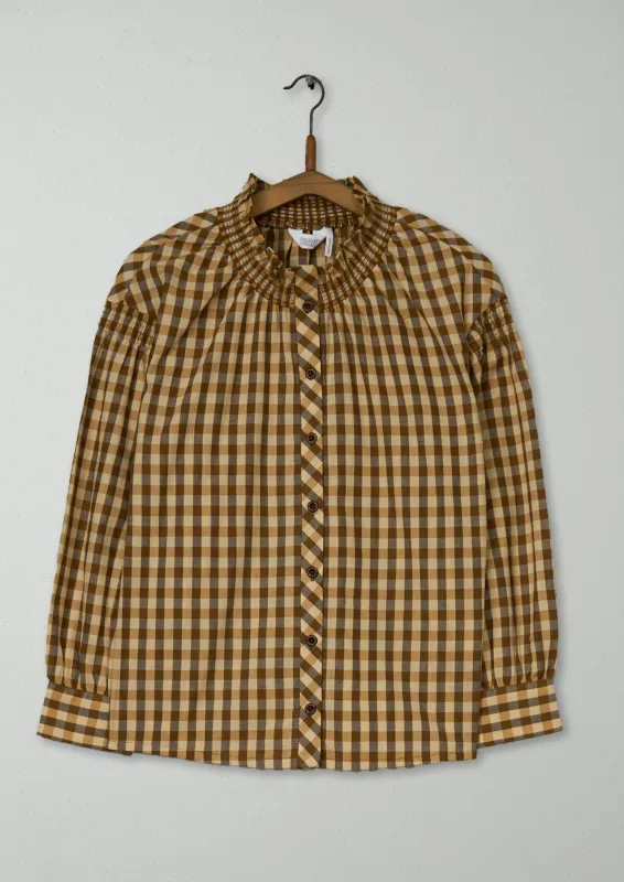 Reworn Cotton Gingham Shirt Size XXSXS (824) | Multi sold by TOAST