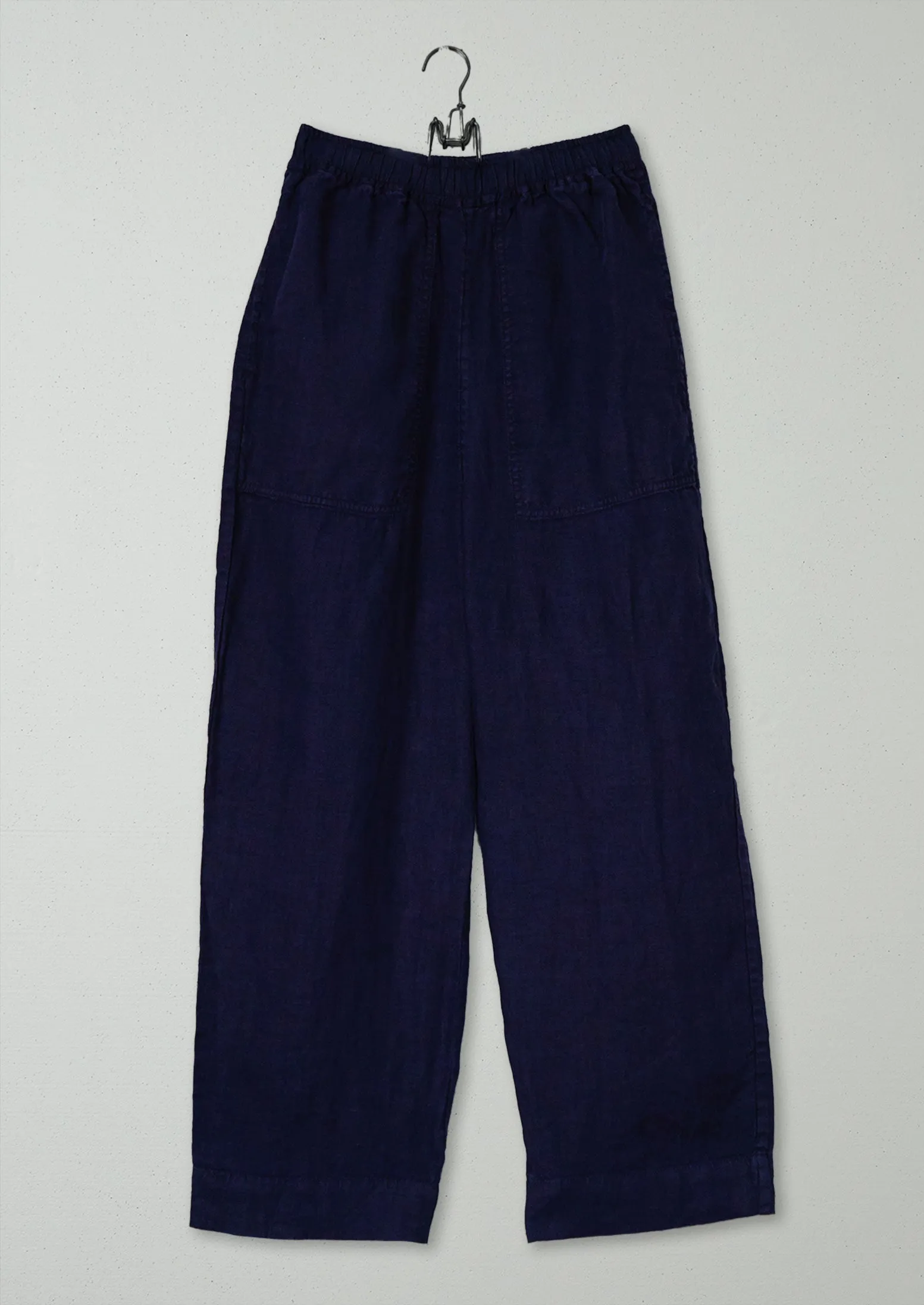 Reworn Linen Trousers Size XXS (1019) | Blueberry sold by TOAST
