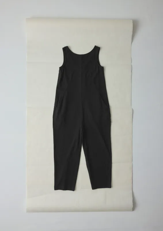 Lydia Jersey Jumpsuit | Washed Black sold by TOAST